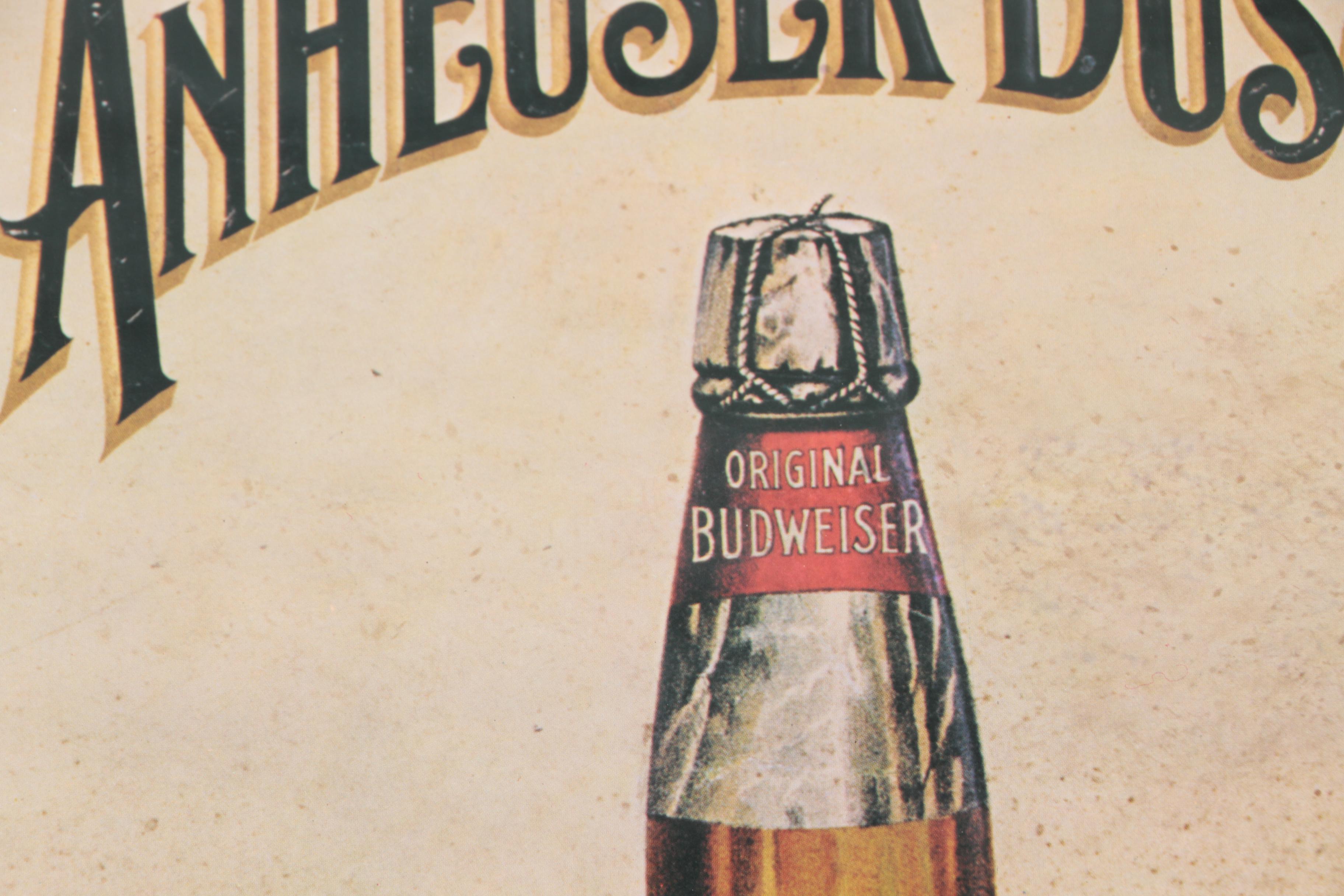 Offset Lithographic Posters for Anheuser-Busch