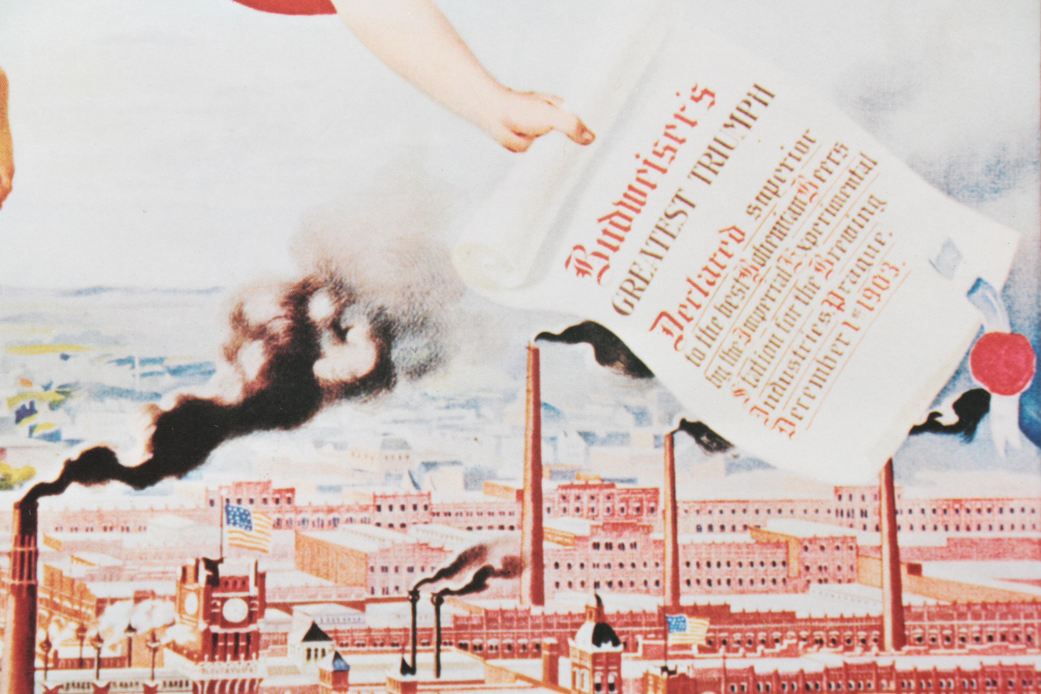 Offset Lithographic Posters for Anheuser-Busch