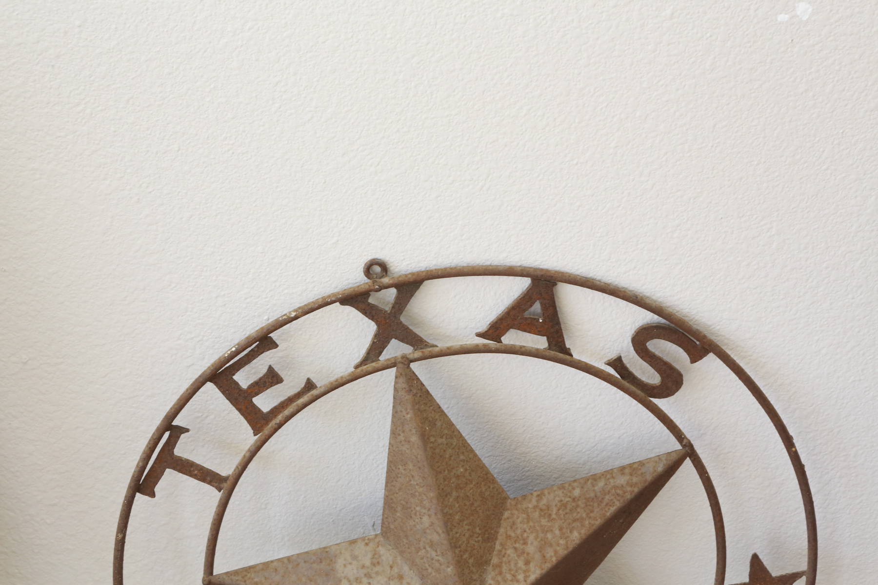 Rustic Texas Star Wall Decor and Hook