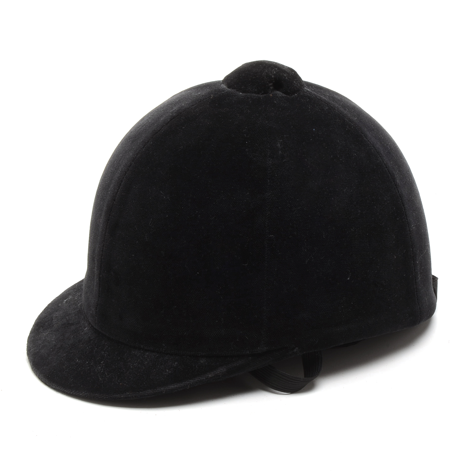 Black Velvet "Rolinx" Equestrian Riding Helmet