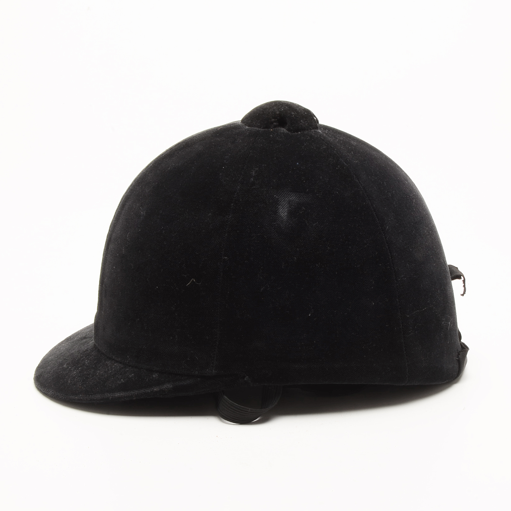 Black Velvet "Rolinx" Equestrian Riding Helmet