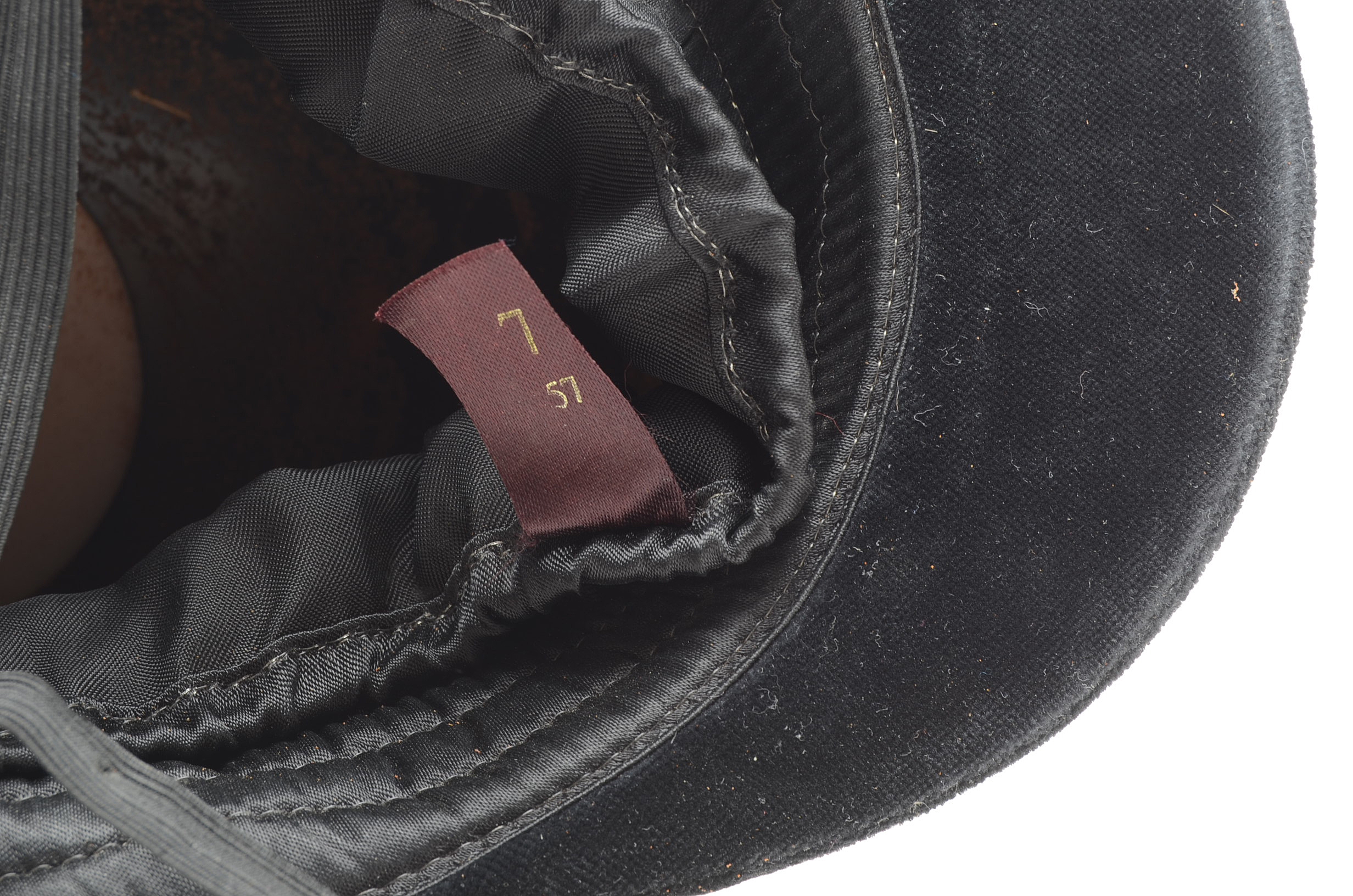 Black Velvet "Rolinx" Equestrian Riding Helmet