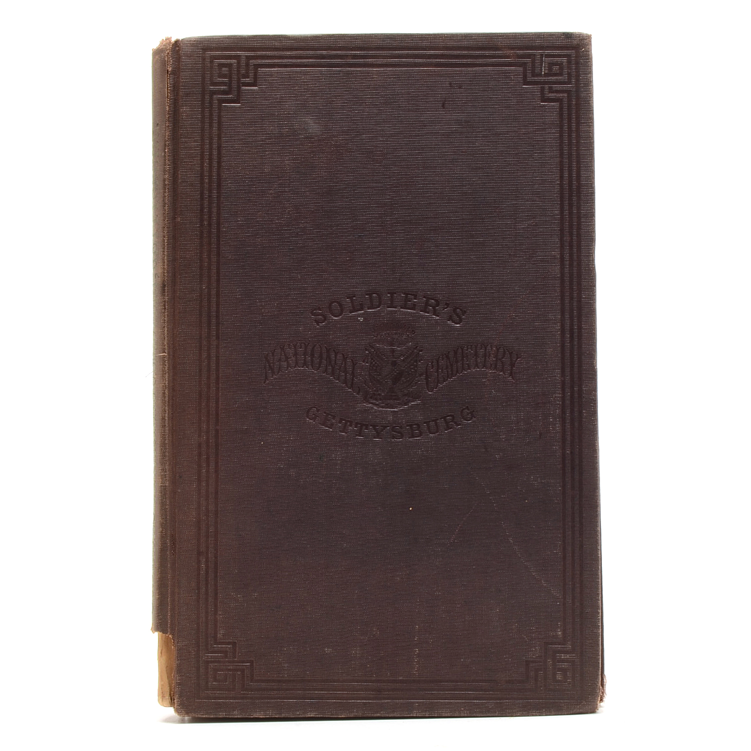 Antique Hardcopy Book of "Soldier's National Cemetery Gettysburg"