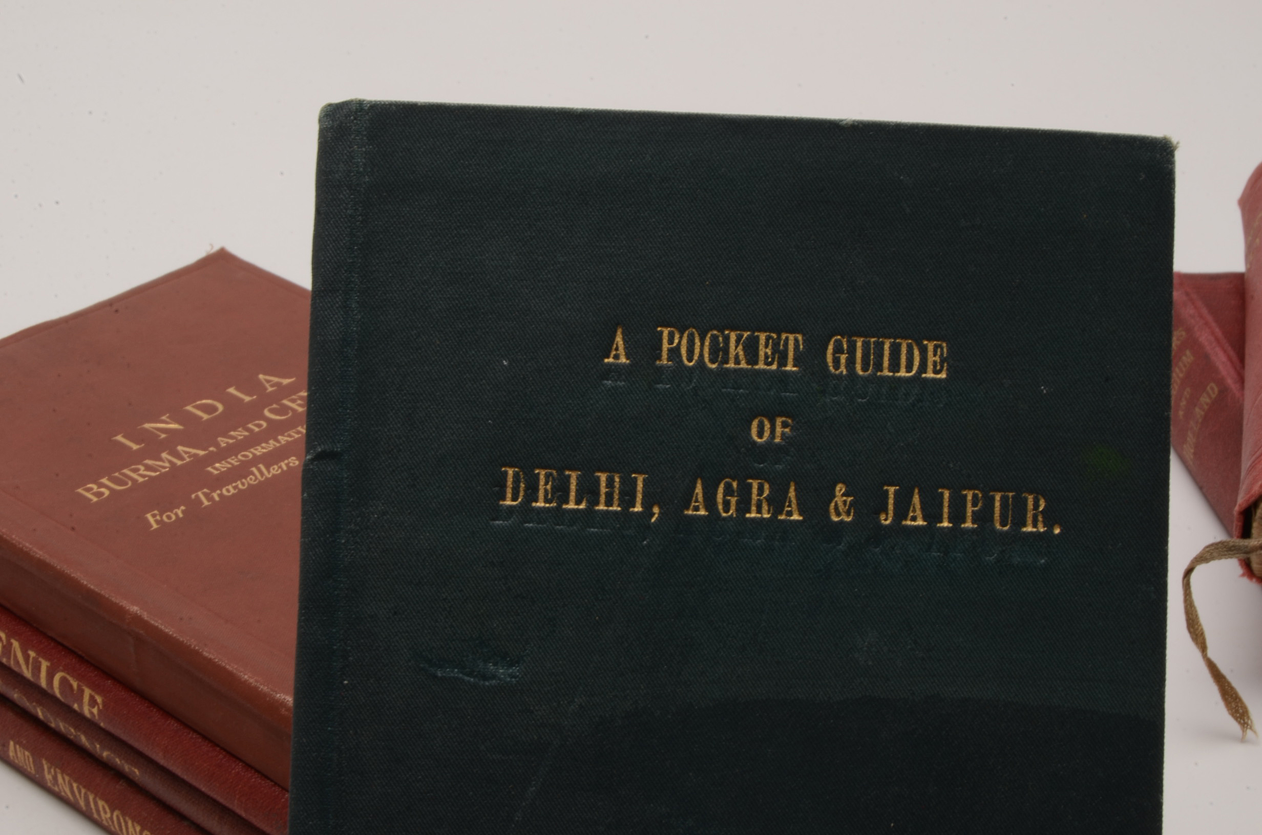 Collection of Vintage "Baedeker's" and "Cooks" Travel Guides