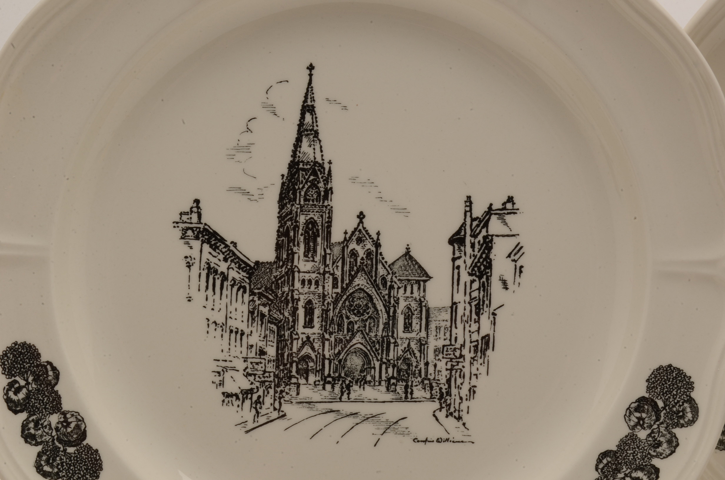 Eight Caroline Williams Collectible Plates of Cincinnati