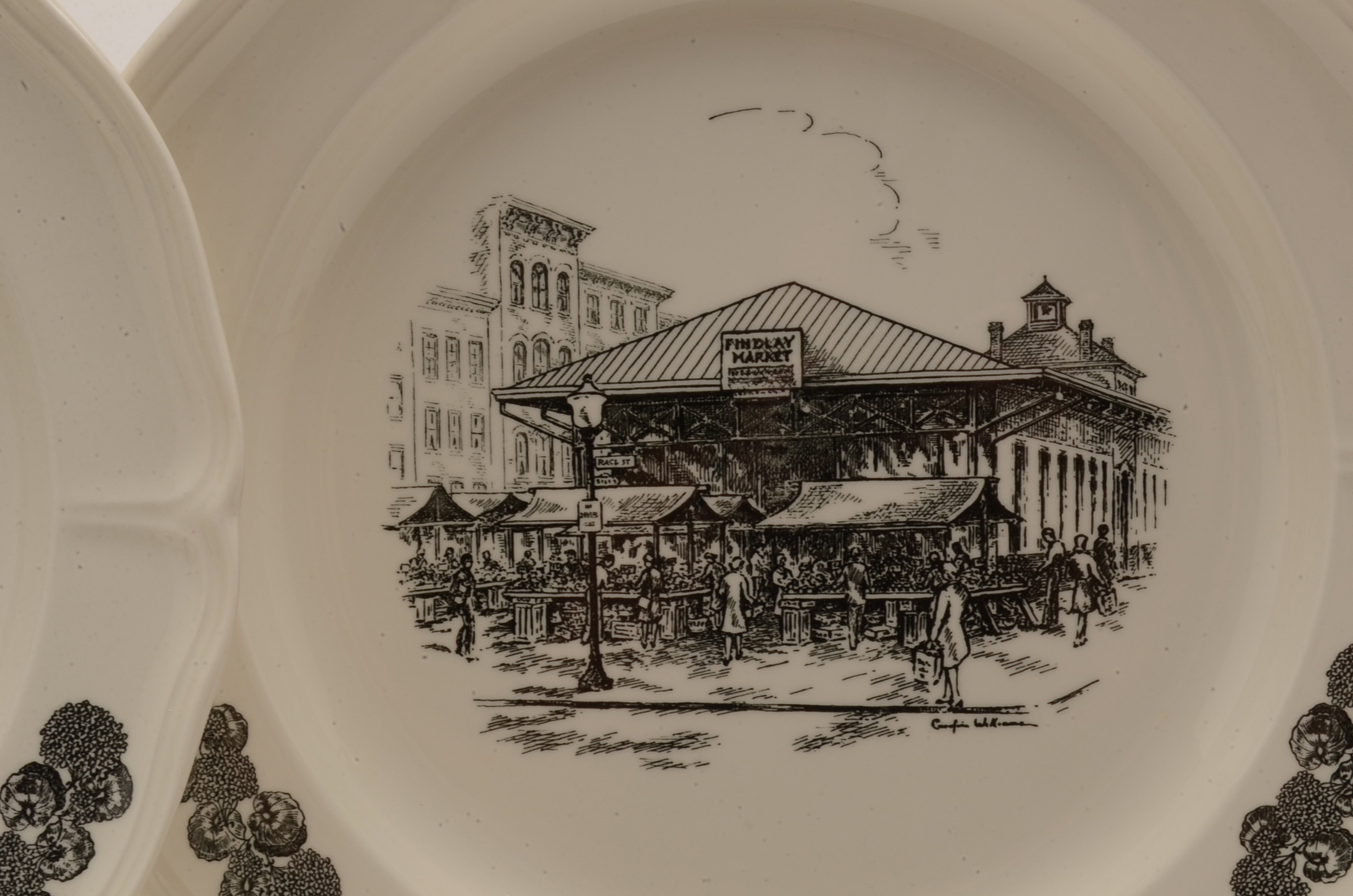 Eight Caroline Williams Collectible Plates of Cincinnati
