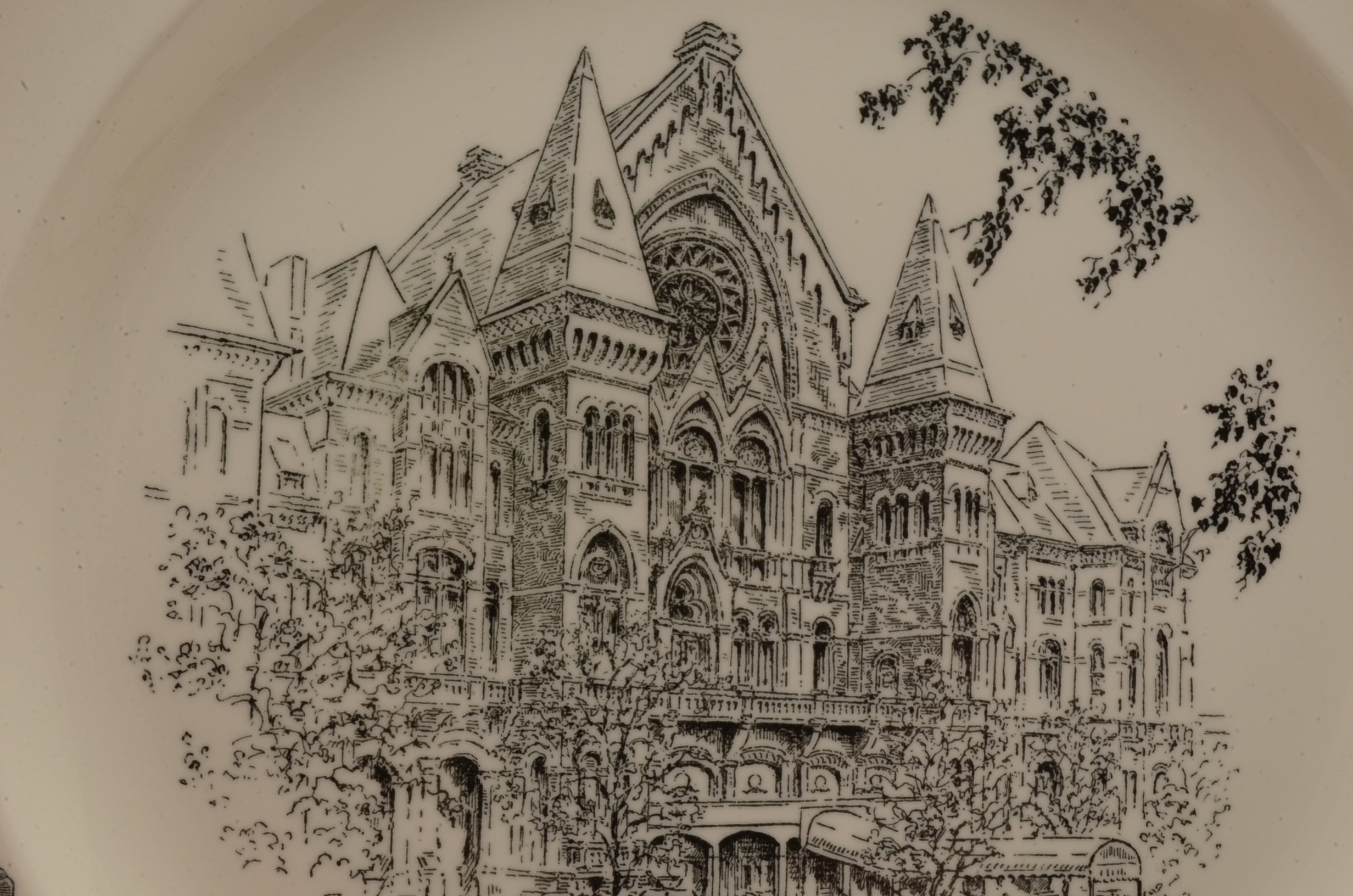 Eight Caroline Williams Collectible Plates of Cincinnati