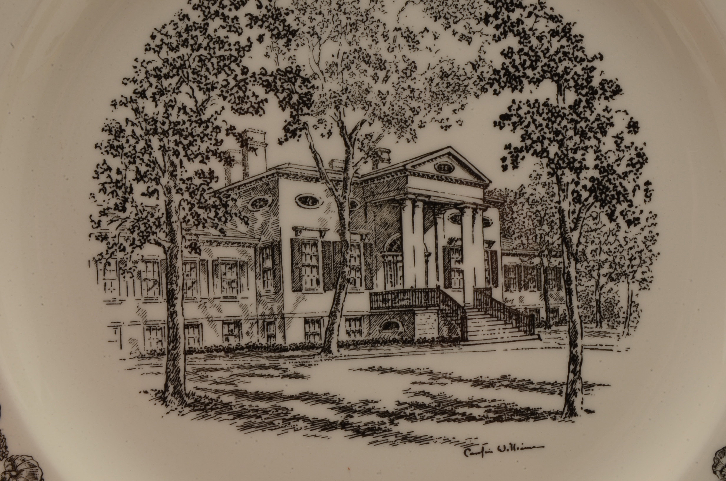 Eight Caroline Williams Collectible Plates of Cincinnati