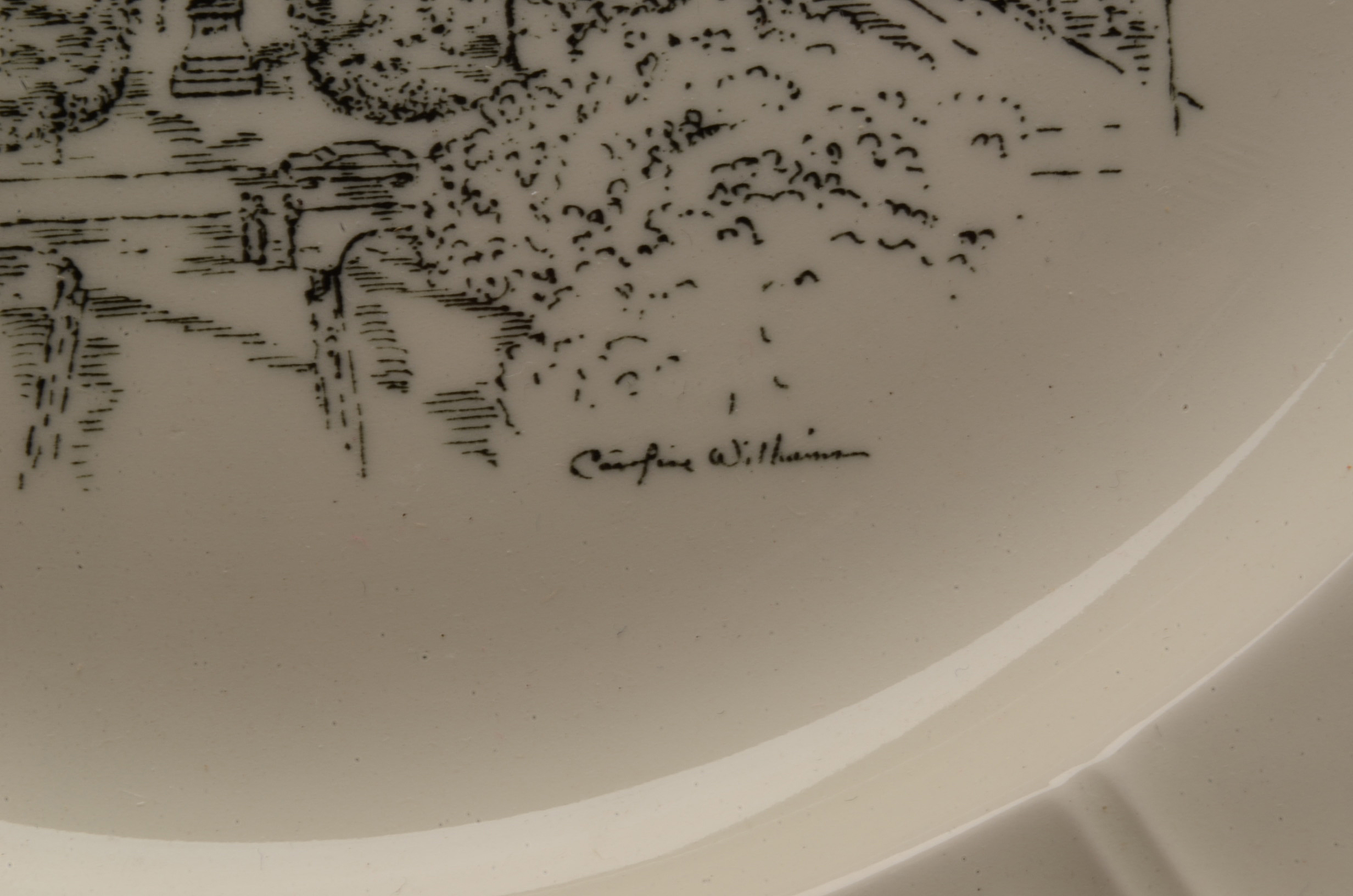 Eight Caroline Williams Collectible Plates of Cincinnati
