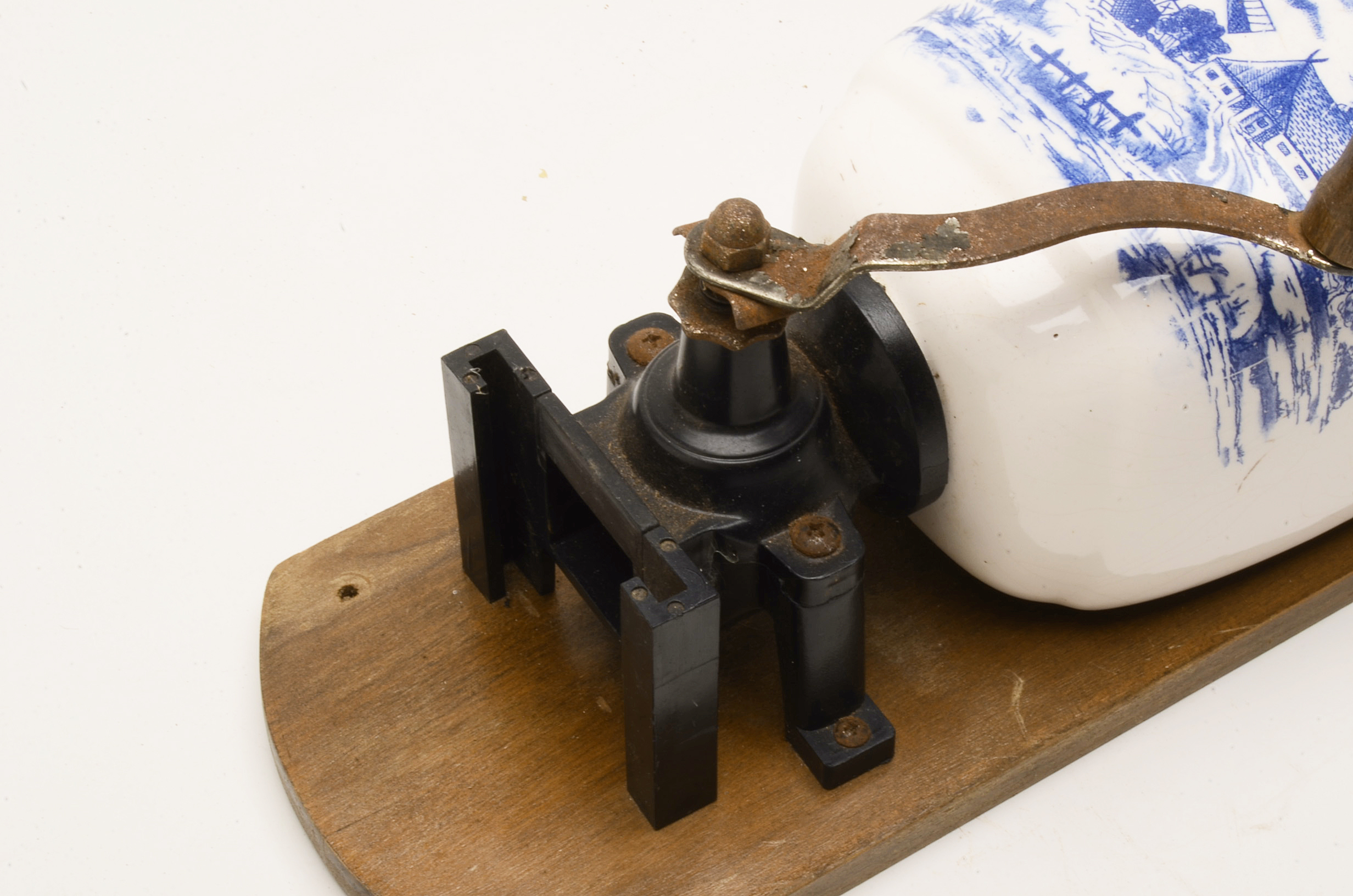 Vintage Delft Wall Coffee Grinder