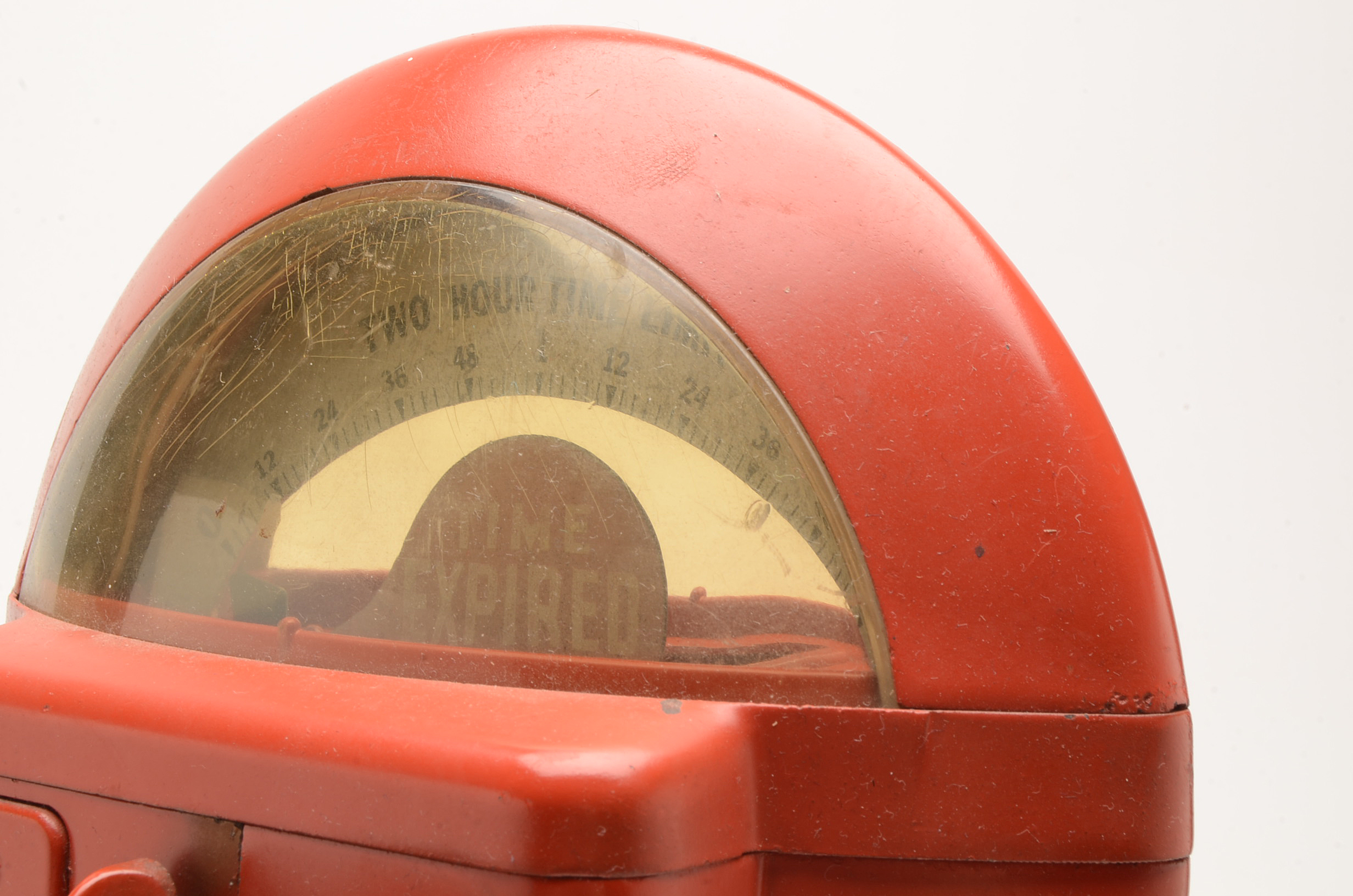 Vintage Duncan Parking Meter Mounted on a Base