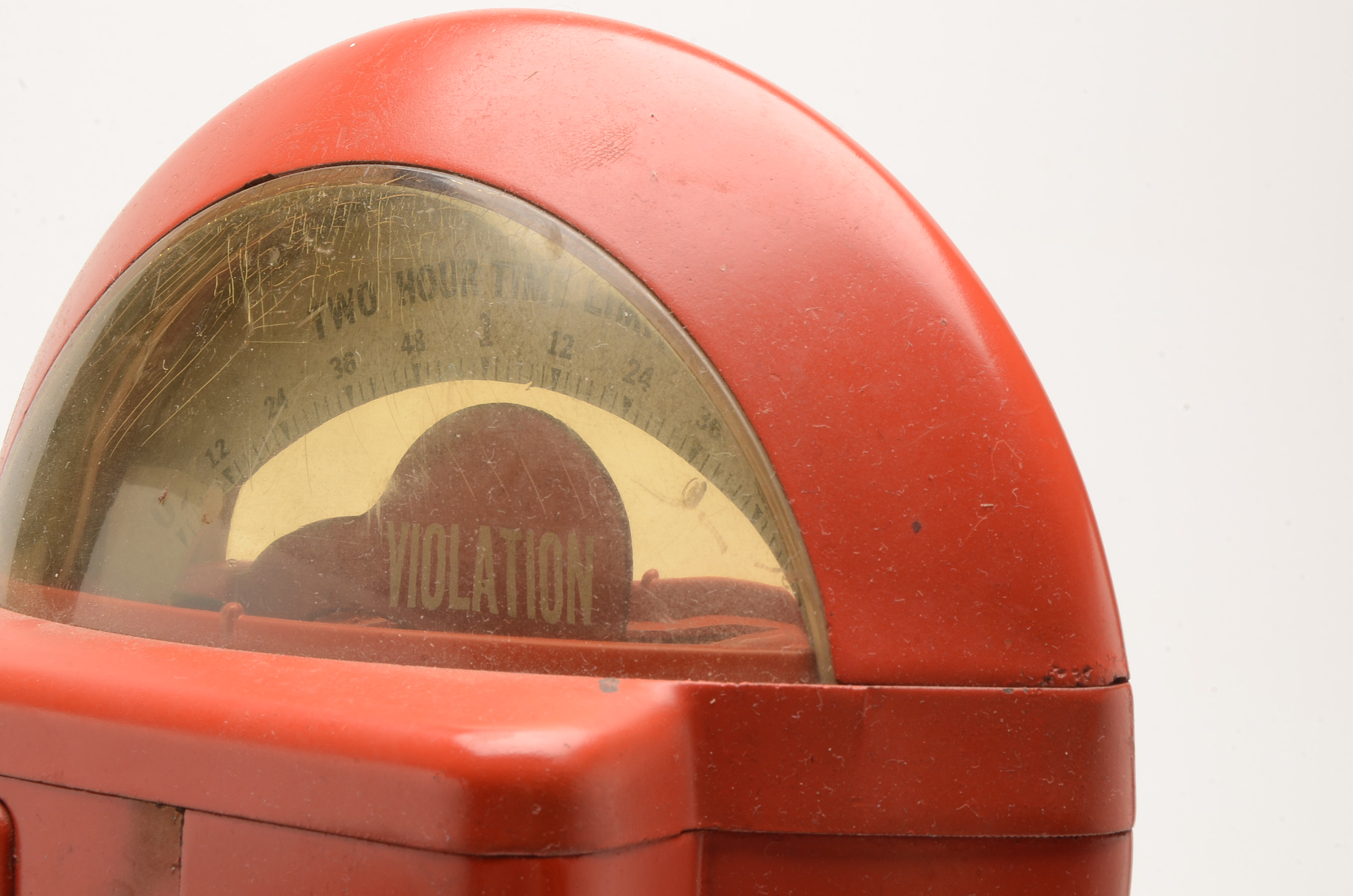 Vintage Duncan Parking Meter Mounted on a Base