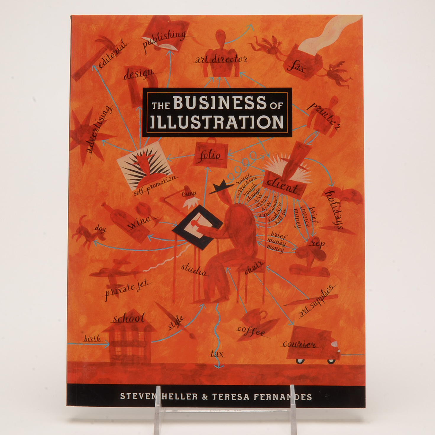 Oversized Coffee Table and Illustration Books