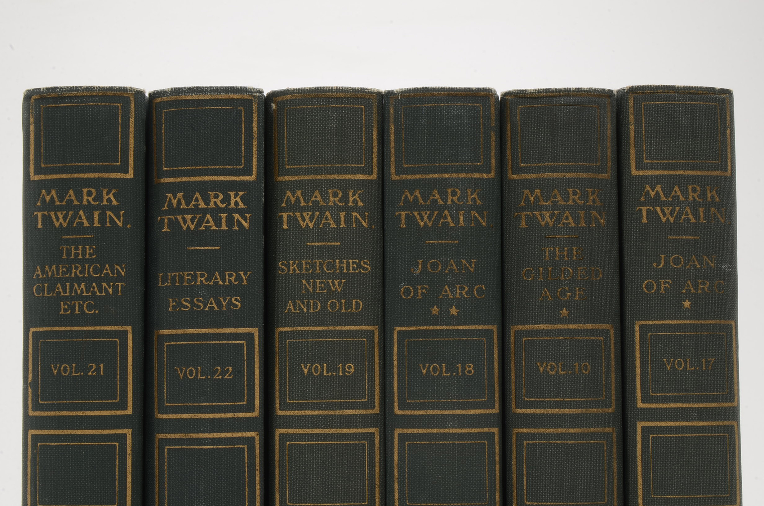 Antique Mark Twain Hardcover Books