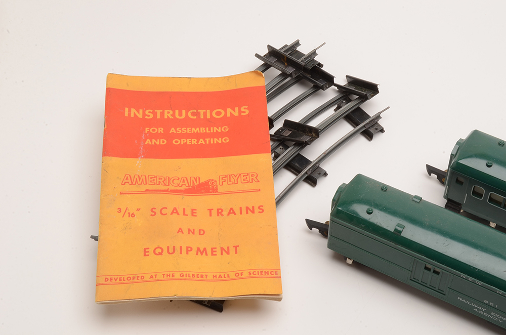 American Flyer Reading Line Engine with Tender and Accessories