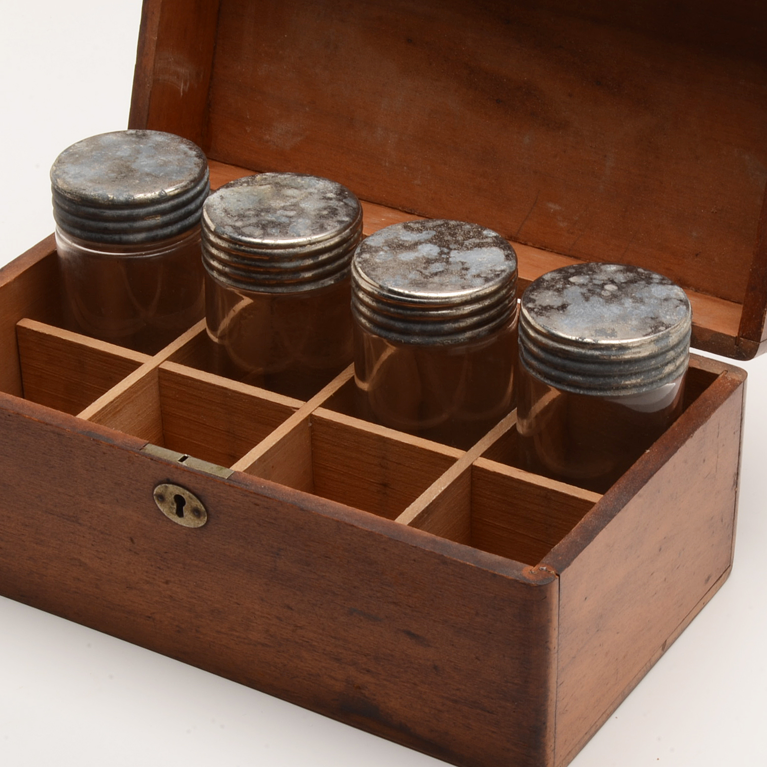 Wooden Family Spice Chest