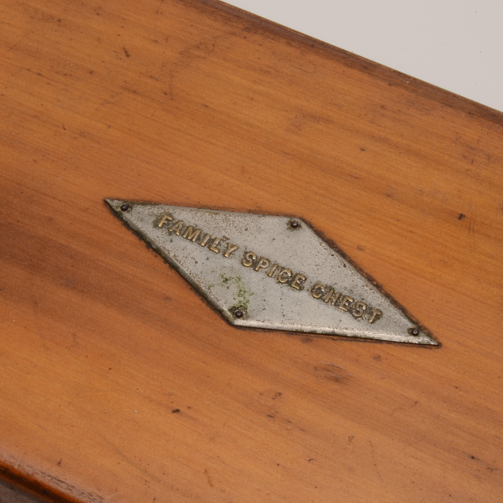 Wooden Family Spice Chest