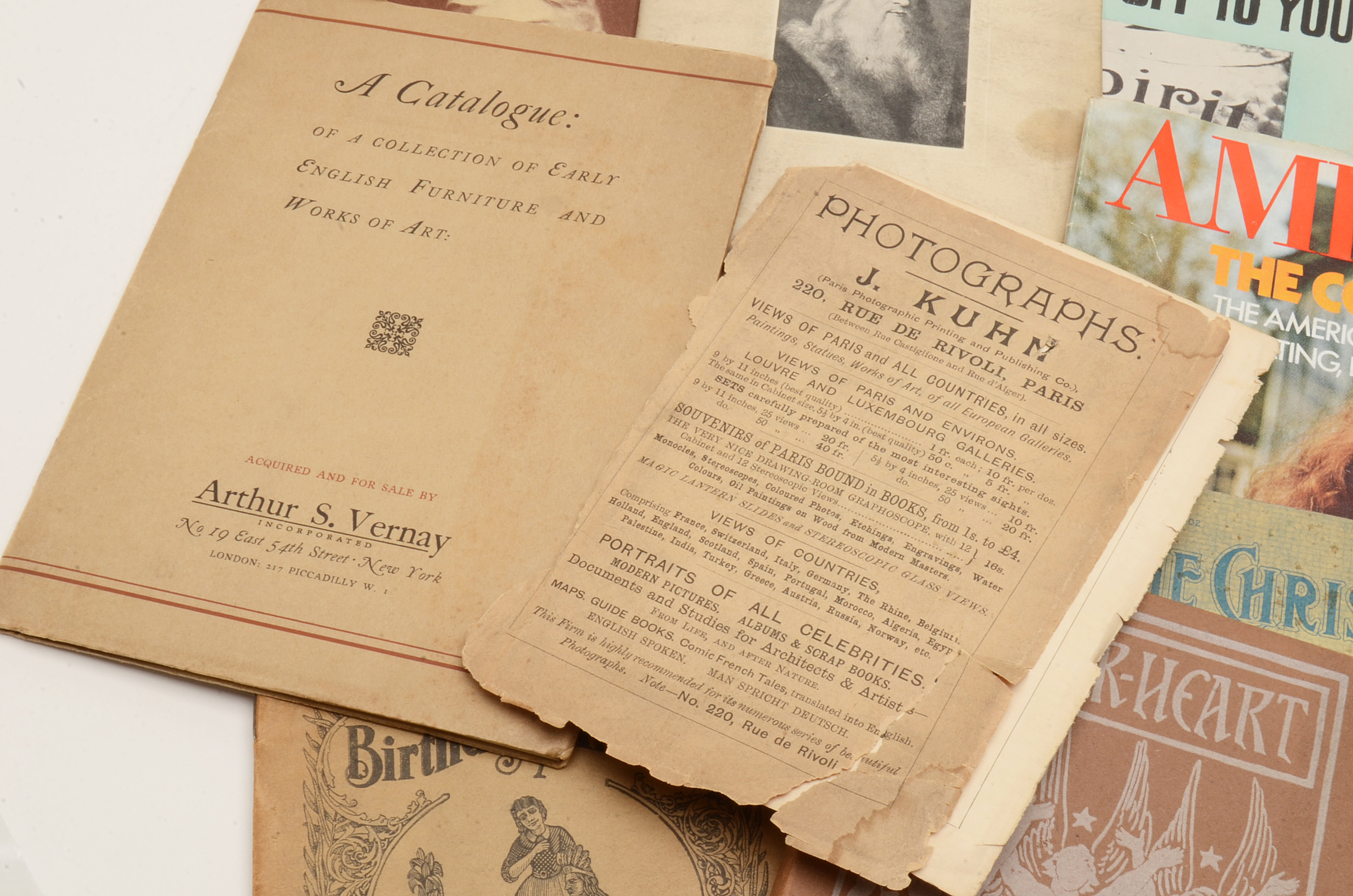 Assorted Vintage Ephemera