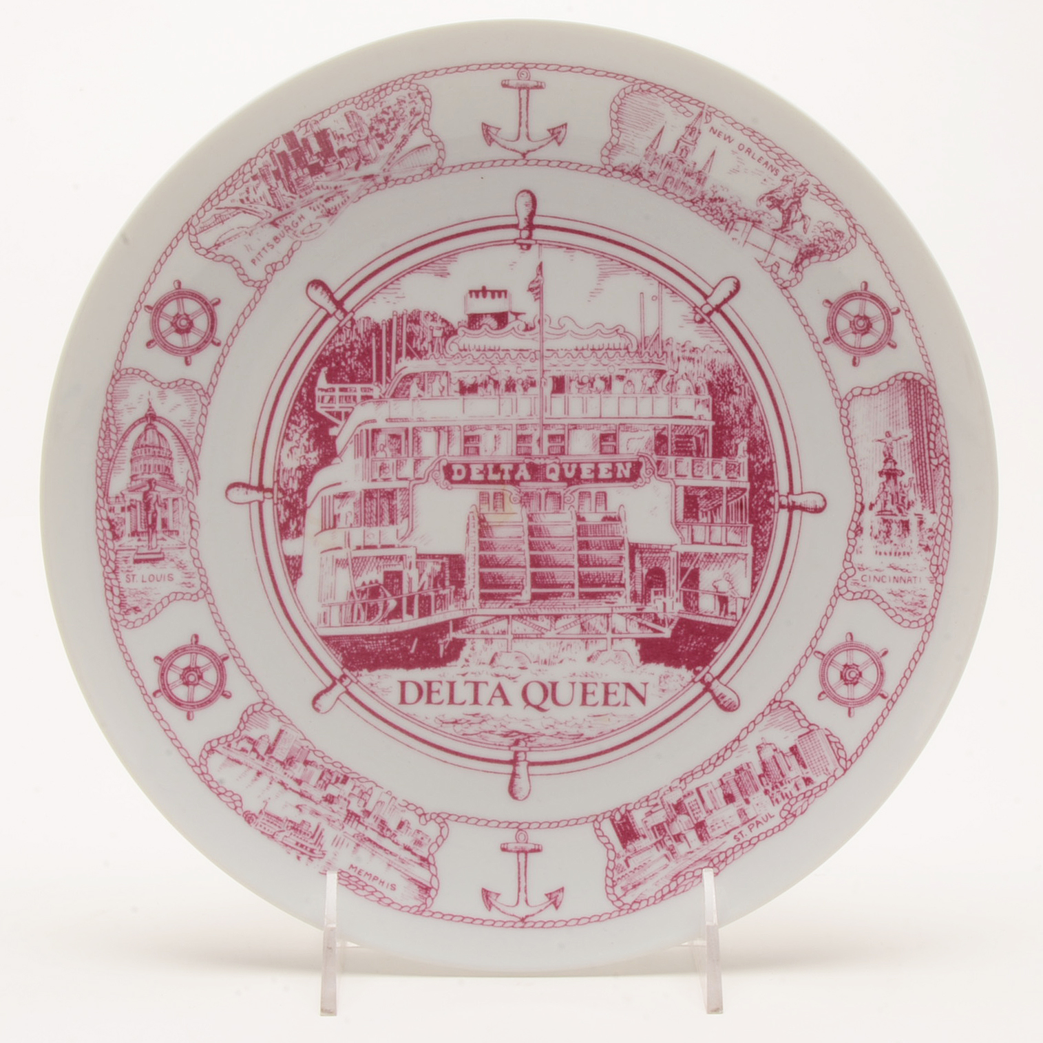 Pair of Cincinnati Collector Plates