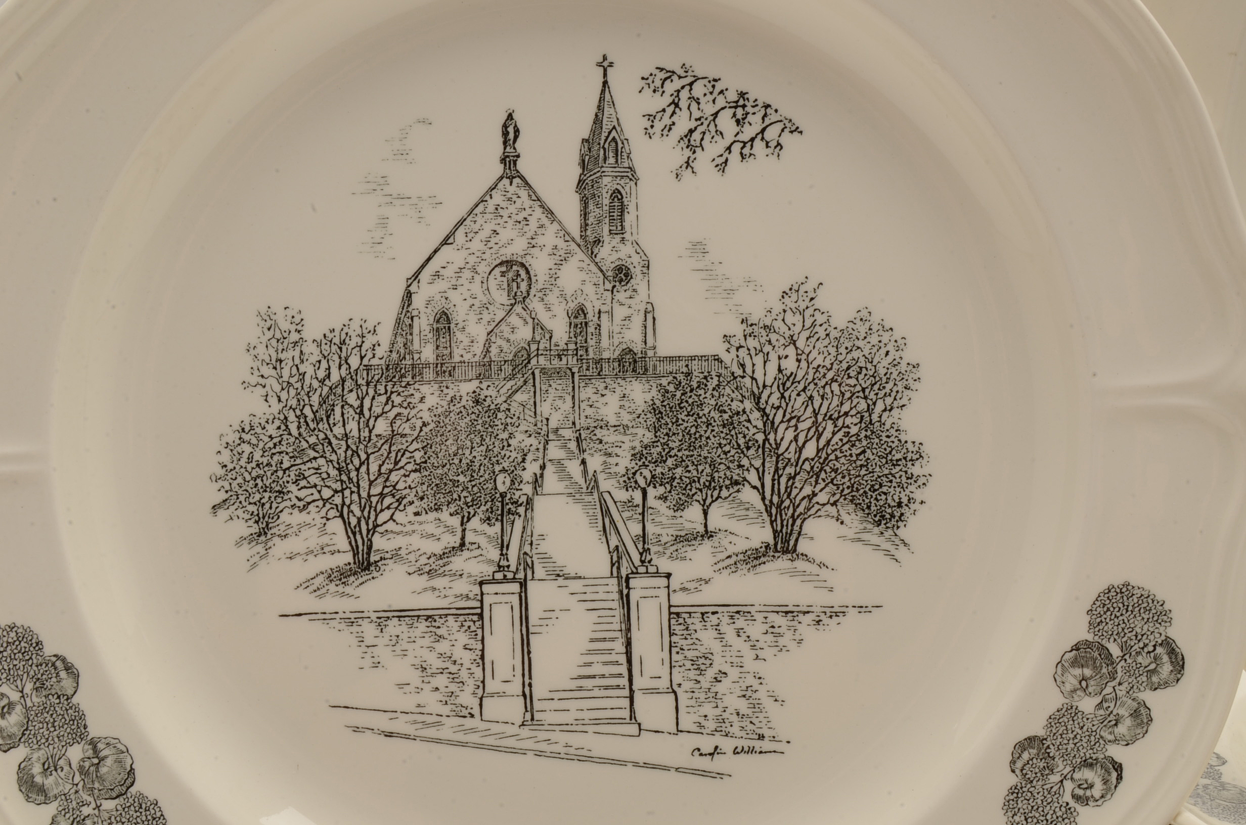 Eight Caroline Williams Collectible Plates of Cincinnati