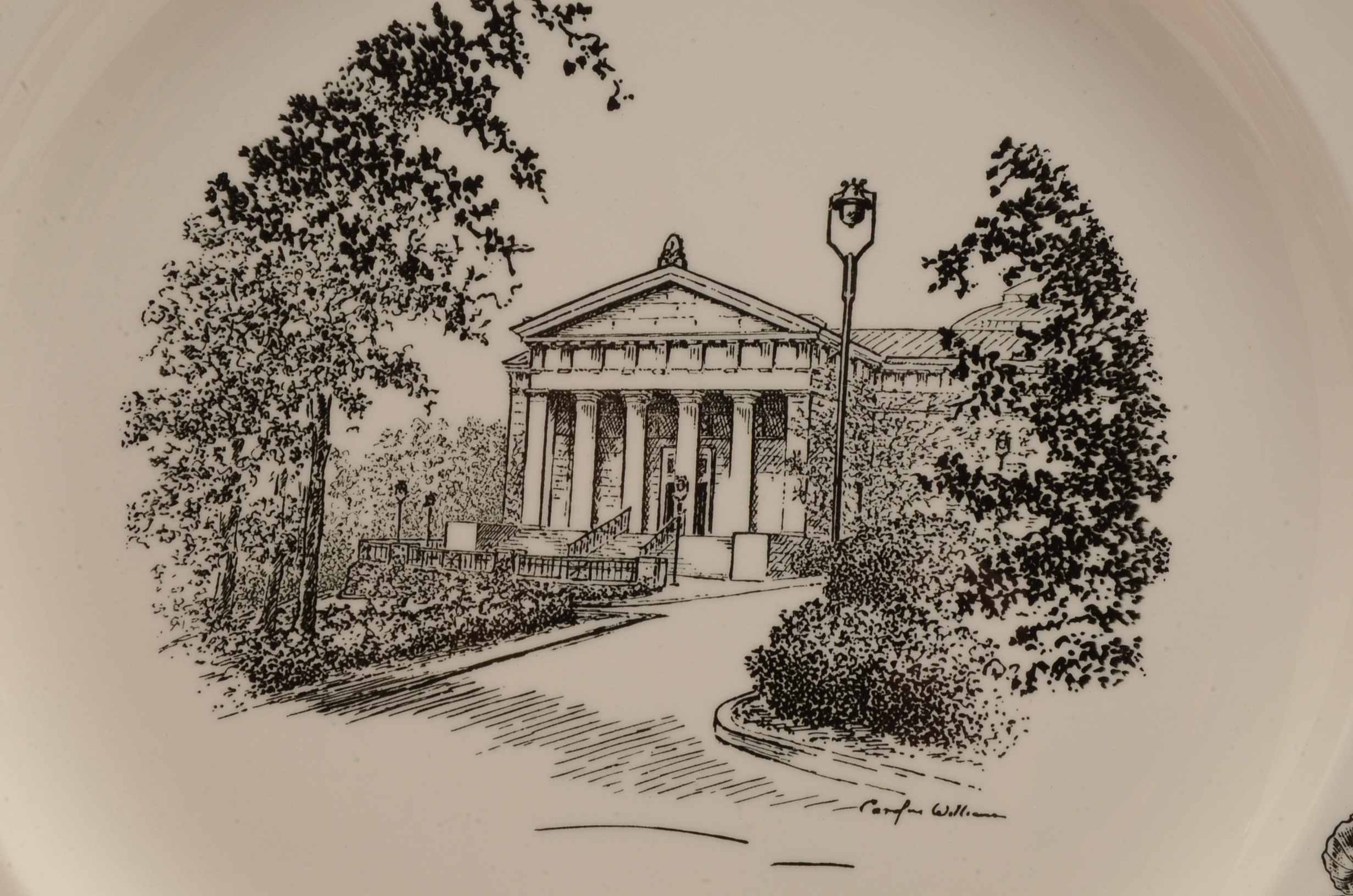 Eight Caroline Williams Collectible Plates of Cincinnati