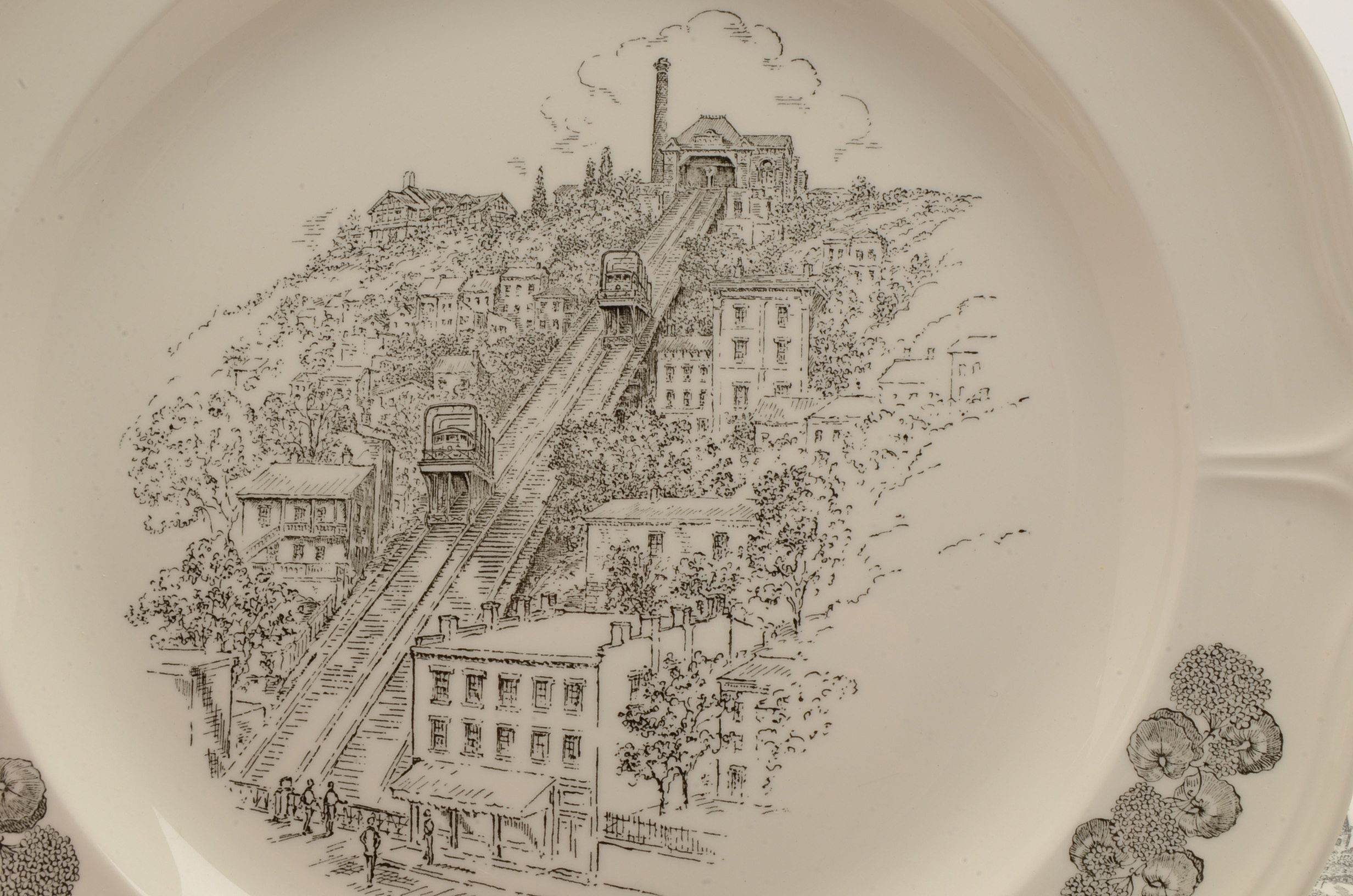 Eight Caroline Williams Collectible Plates of Cincinnati