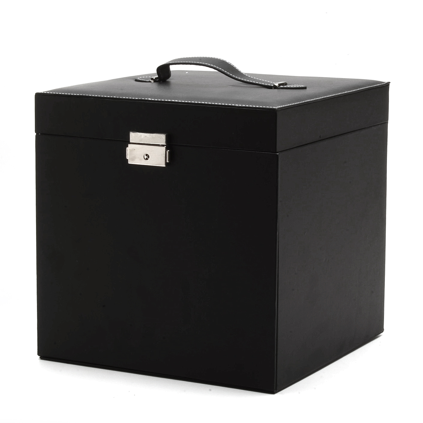 Faux Leather Jewelry Case