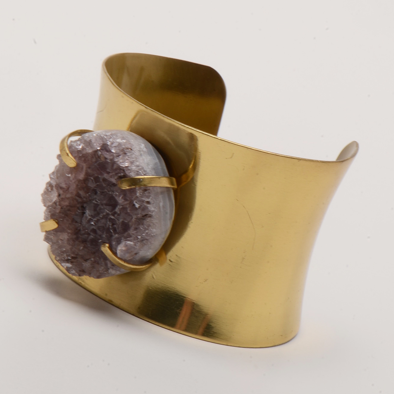 Gold Tone Amethyst Jewelry From CGI CN