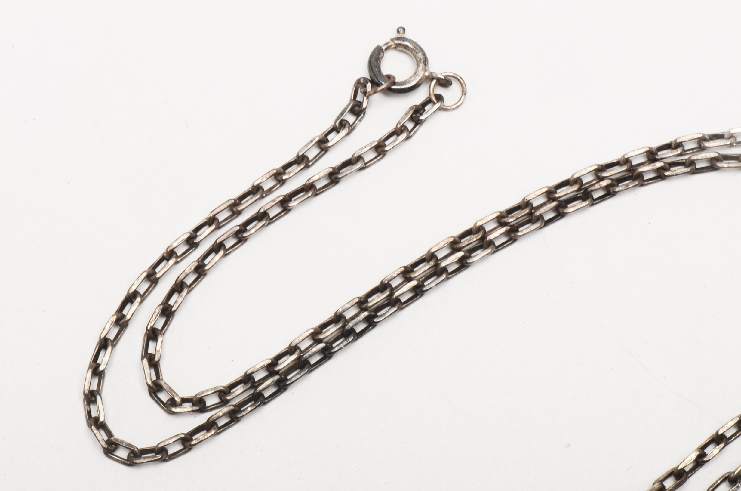 Coin Silver Vintage Jerusalem Cross on Chain