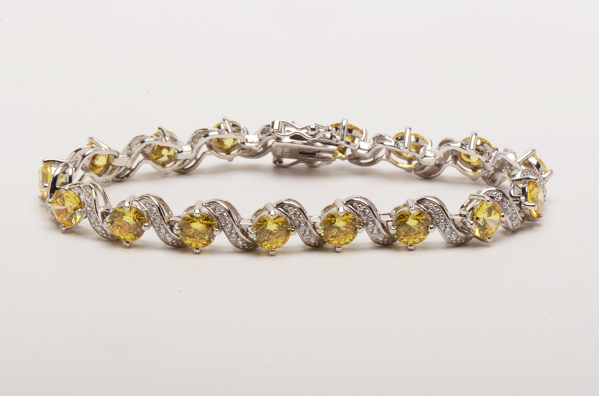 Sterling Jewelry Featuring Colorful Cubic Zirconia