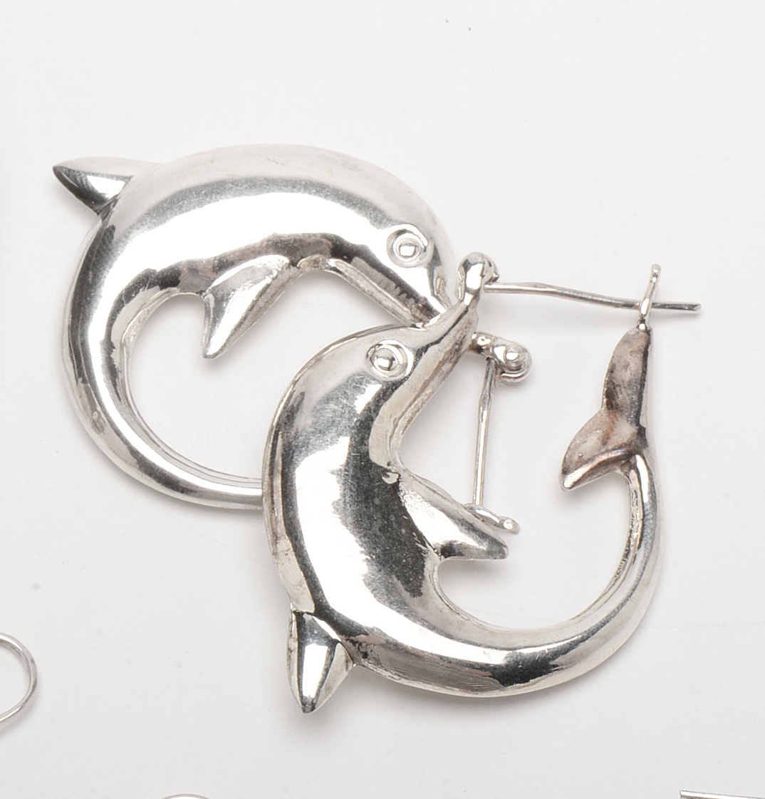 Sterling Jewelry Including Lapis Lazuli Earrings