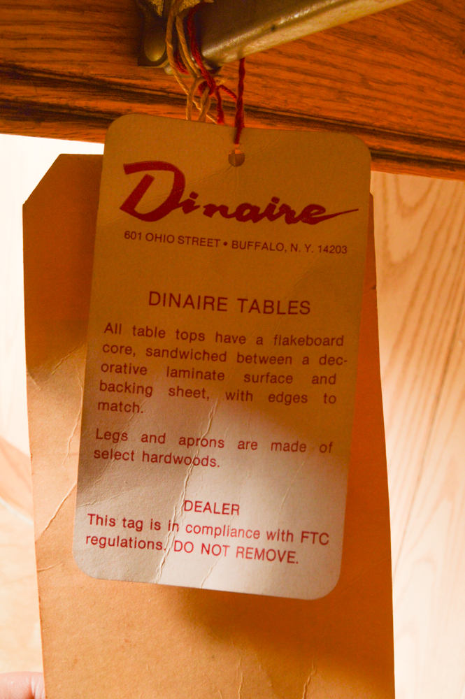 Vintage Three-Piece Dinette Set by Dinaire