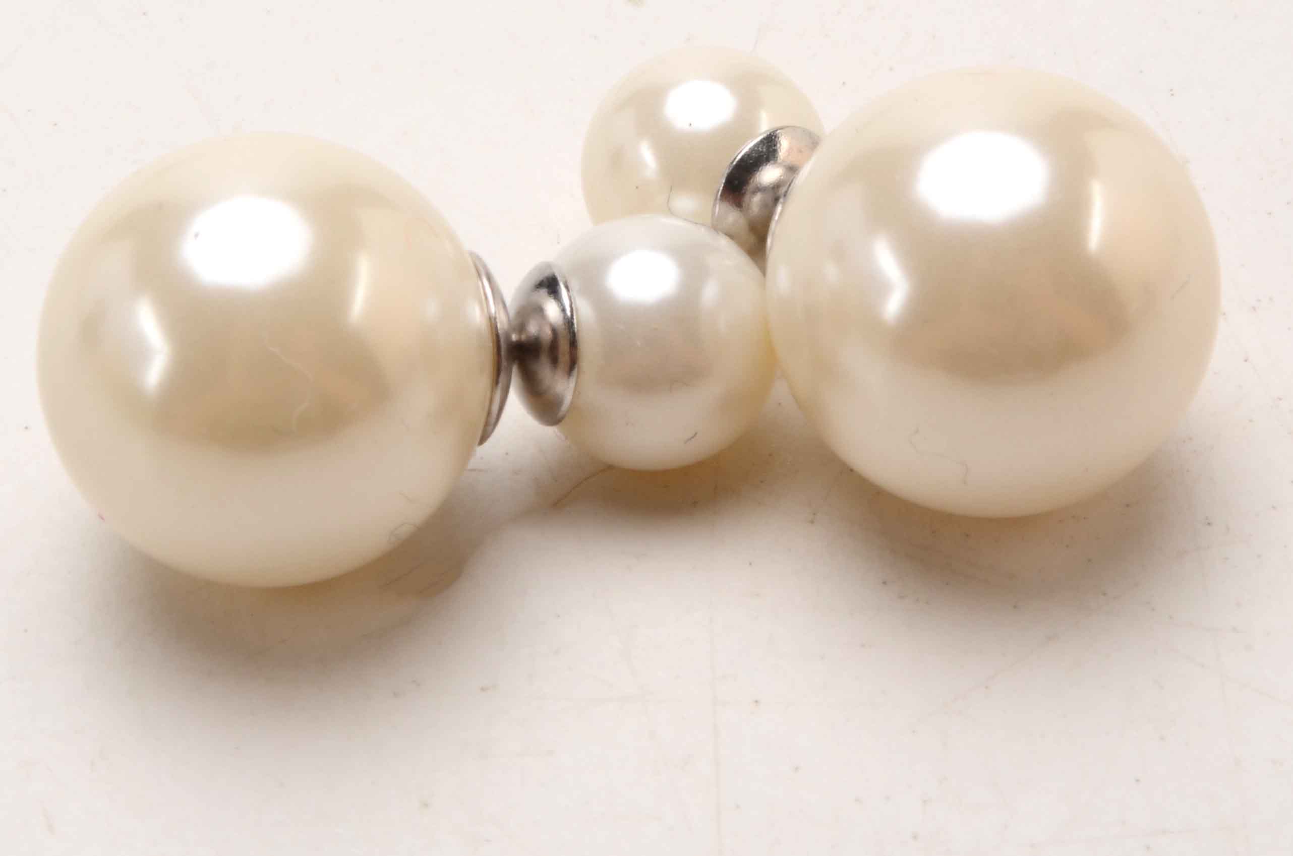 Sterling Druzy Quartz, Moonstone, Peridot and Faux Pearl Jewelry