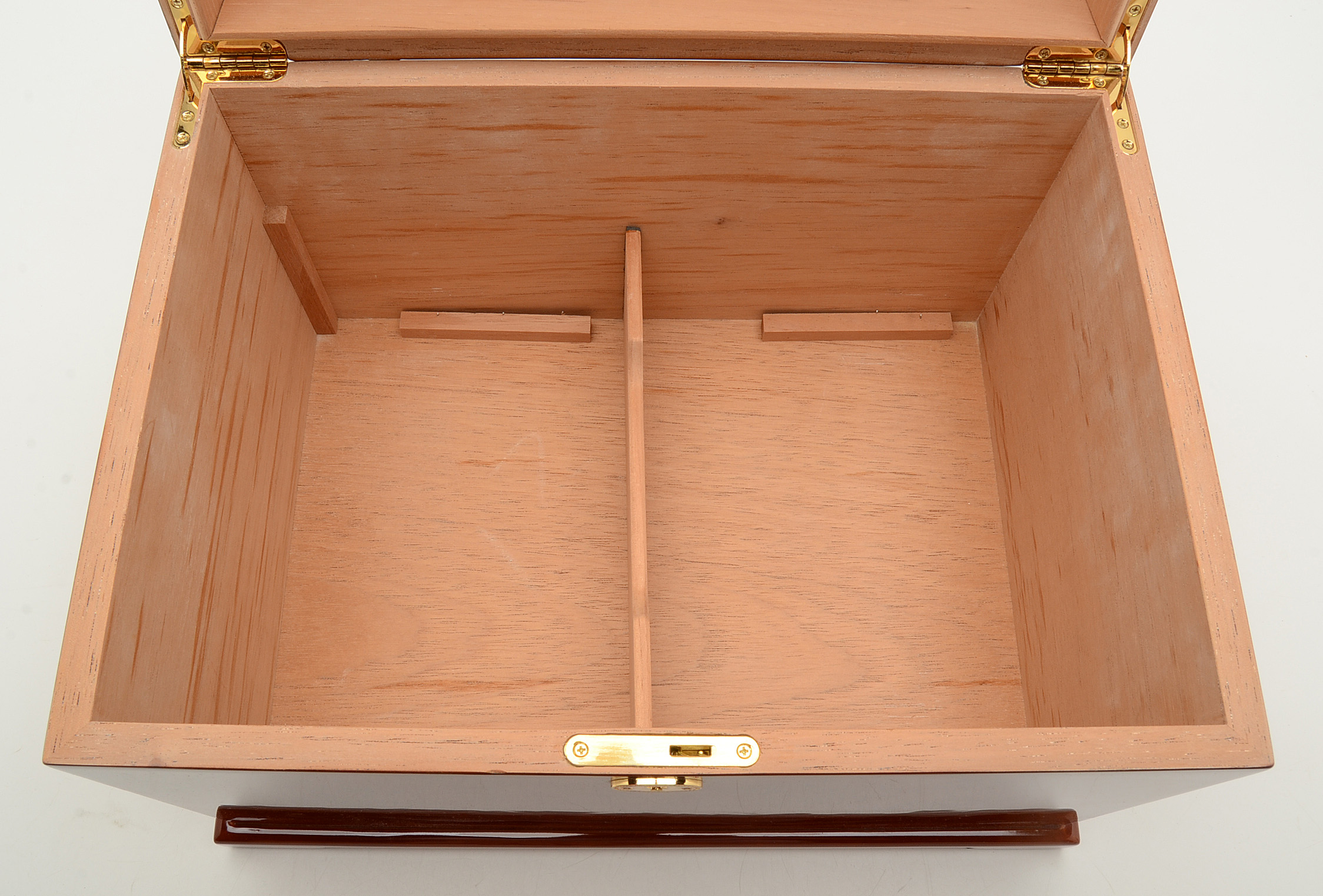 Richly Finished Burlwood Humidor