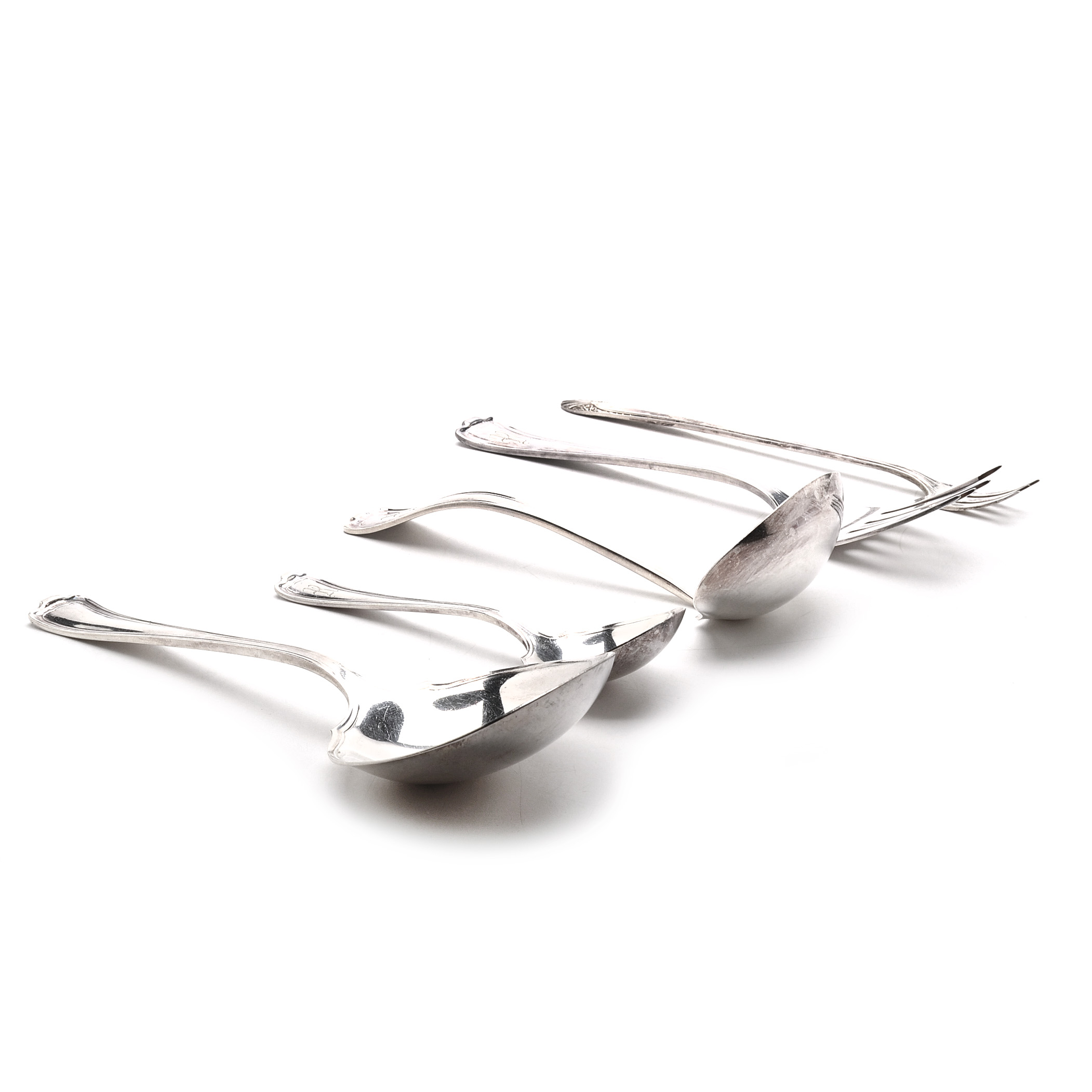 Vintage Silver Plated Flatware Assortment