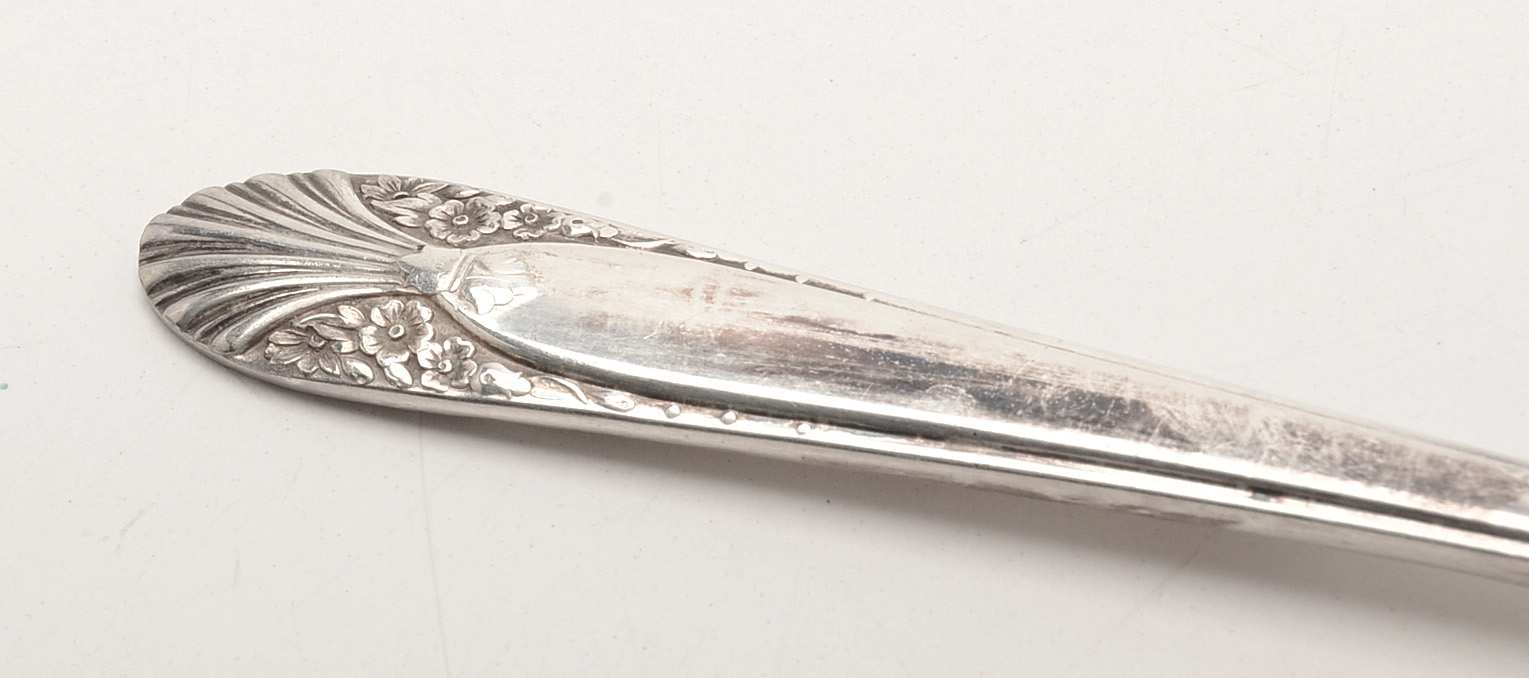 Vintage Silver Plated Flatware Assortment