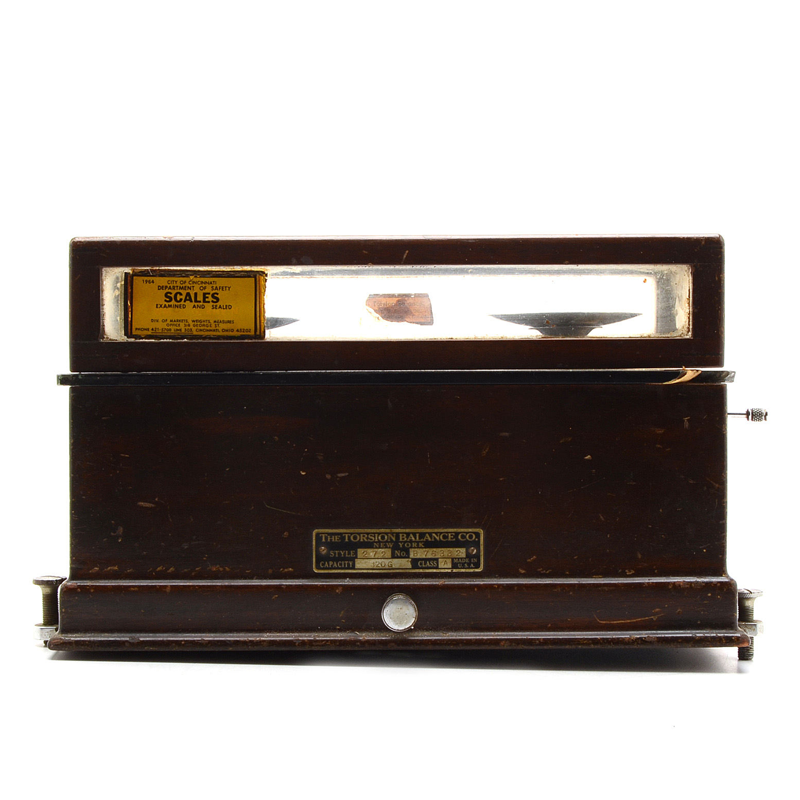 Early 1900s Torsion Company Medical Table Scale