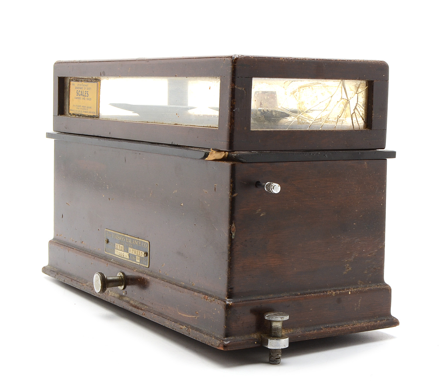 Early 1900s Torsion Company Medical Table Scale