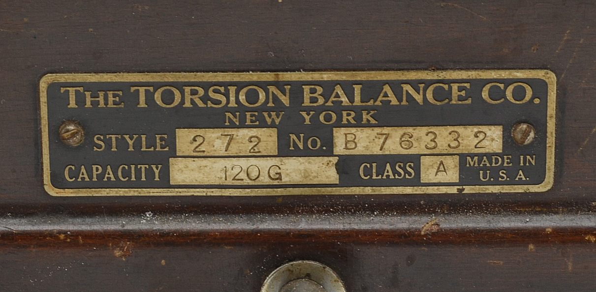 Early 1900s Torsion Company Medical Table Scale