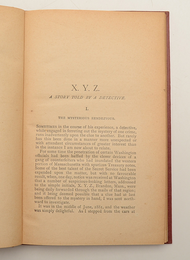 Antique "Detective Stories" by  Anna Katharine Green