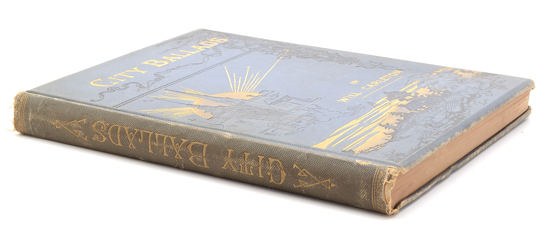 1885 "City Ballads" Illustrated Hardcover