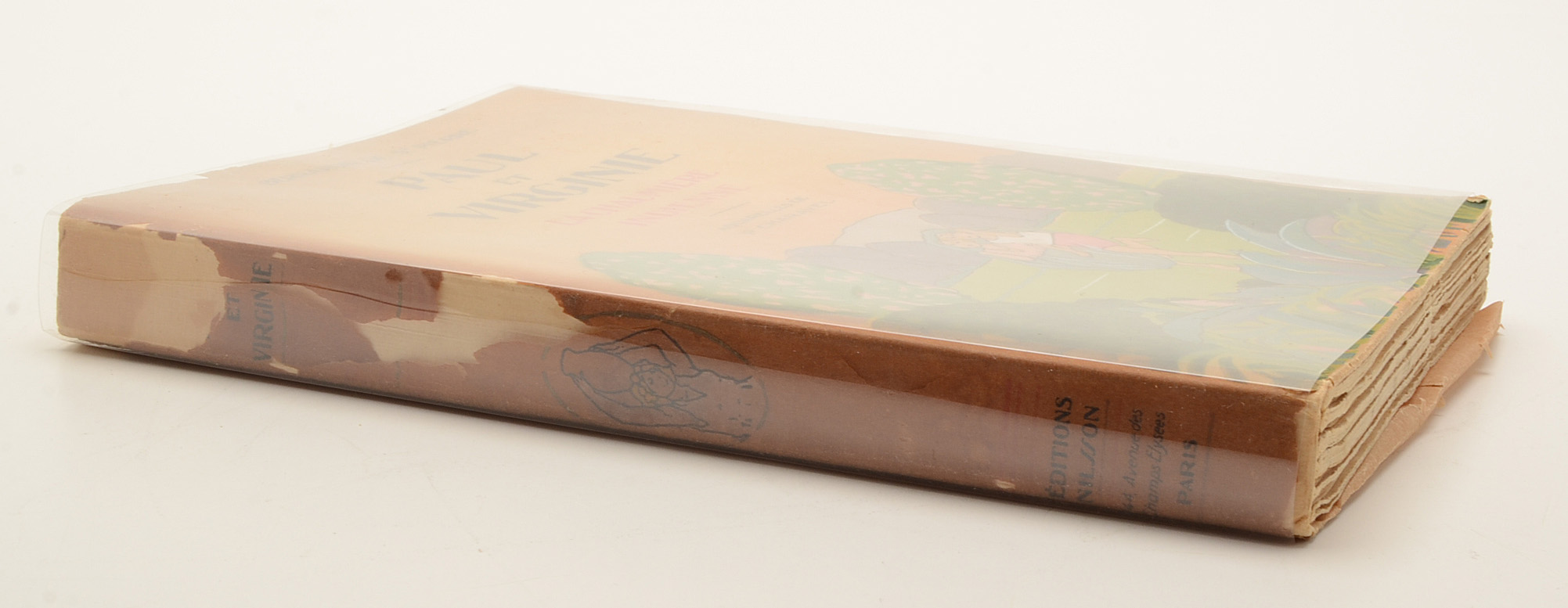 1928 French Langauge "Paul et Virginie" Illustrated