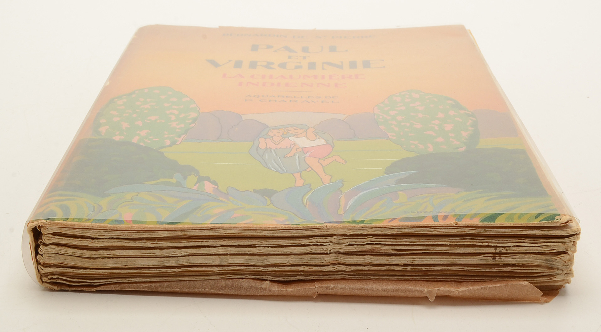 1928 French Langauge "Paul et Virginie" Illustrated