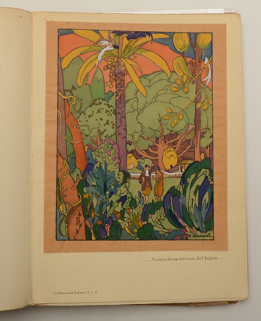 1928 French Langauge "Paul et Virginie" Illustrated