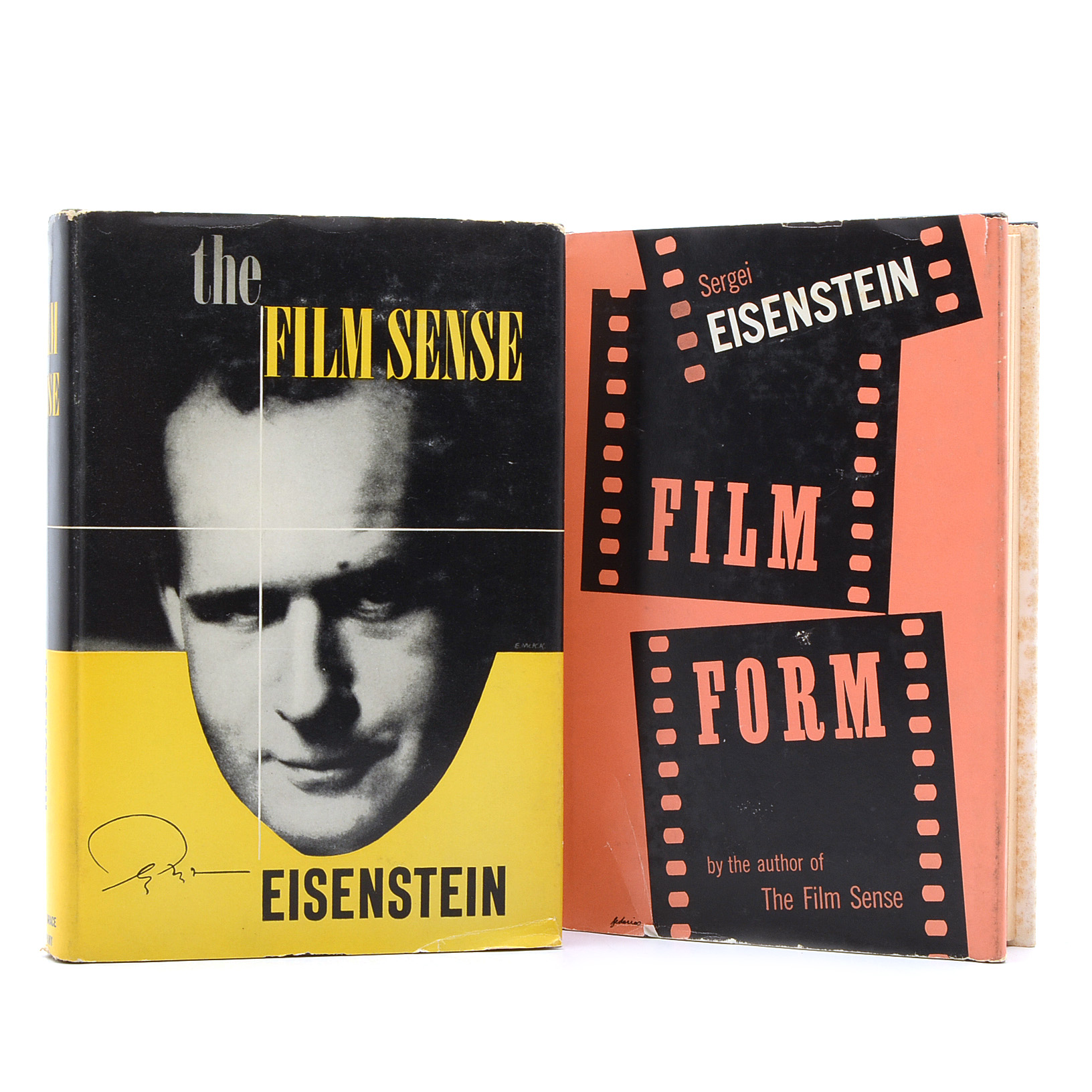 First American Edition Film Theory Books by Sergei Eisenstein