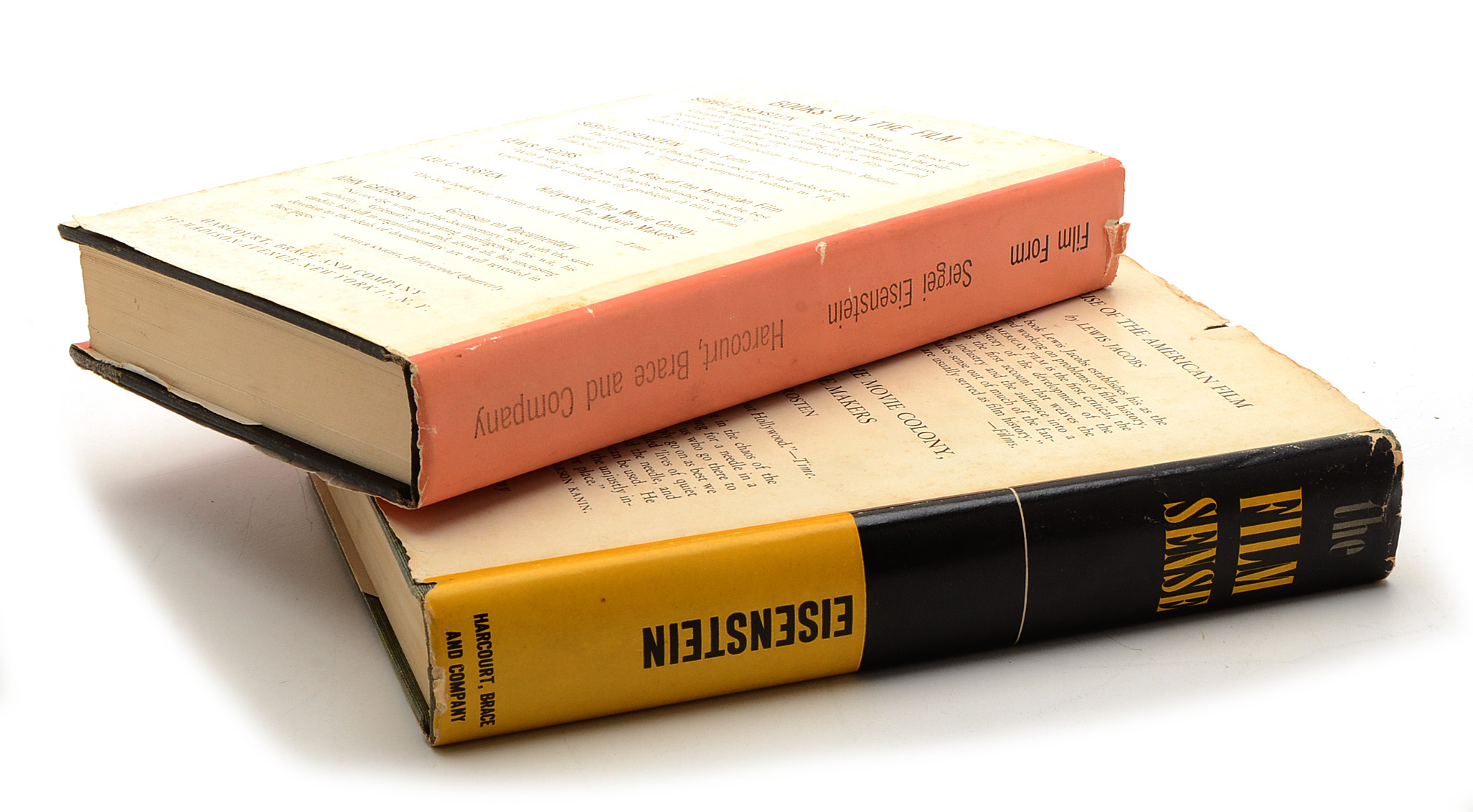 First American Edition Film Theory Books by Sergei Eisenstein