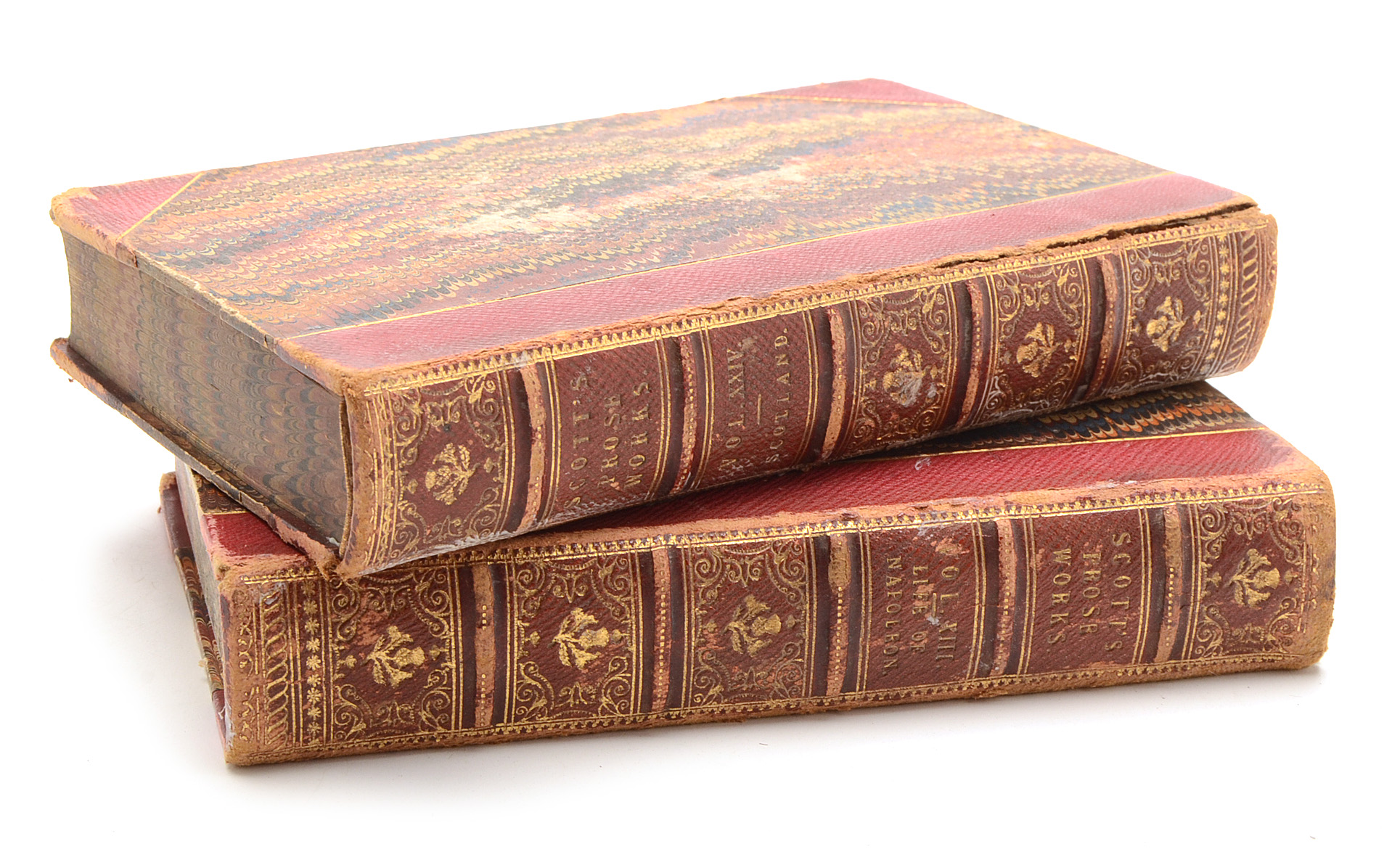 Mid-19th Century "Prose Works of Sir Walter Scott"