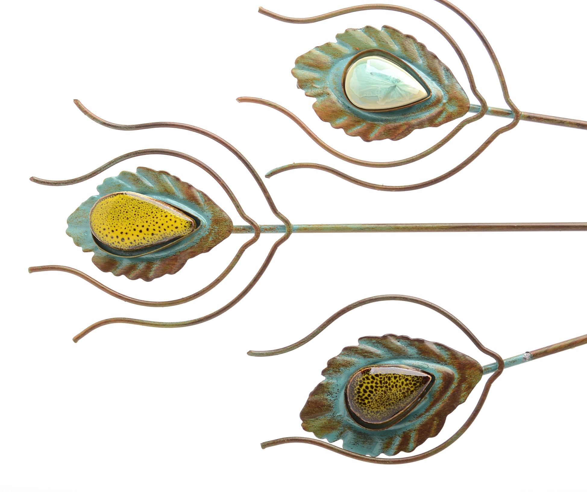 Handcrafted Peacock Cork Caddy