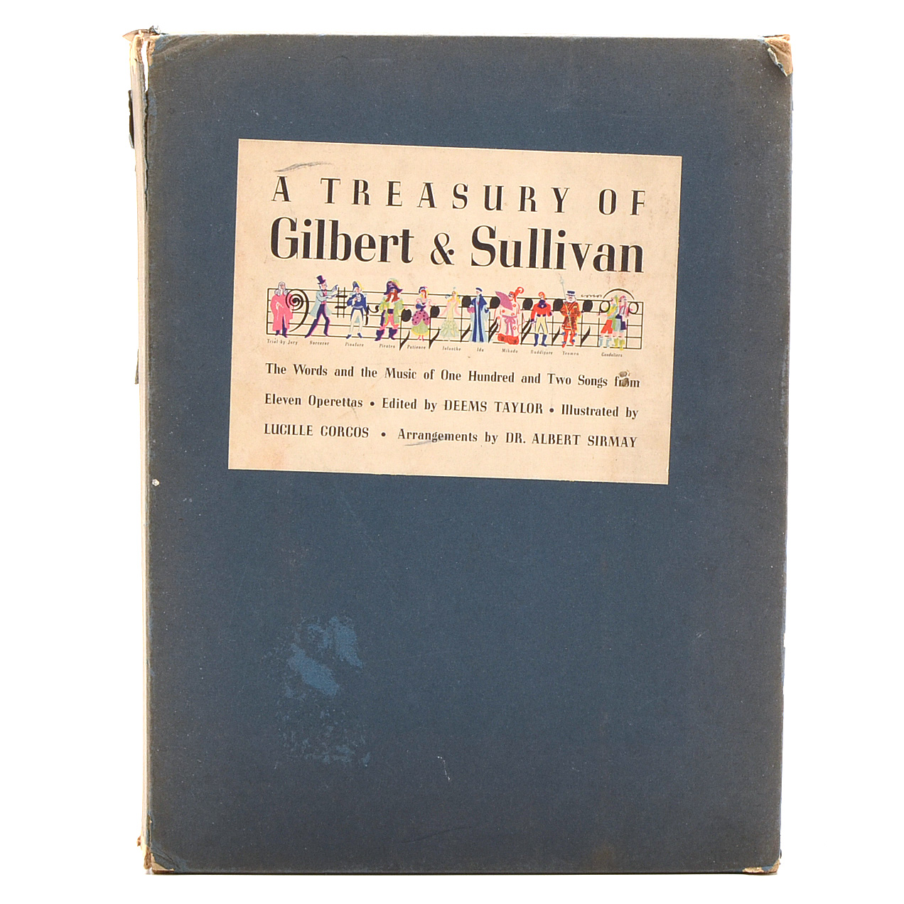Hardcover "Treasury of Gilbert & Sullivan"