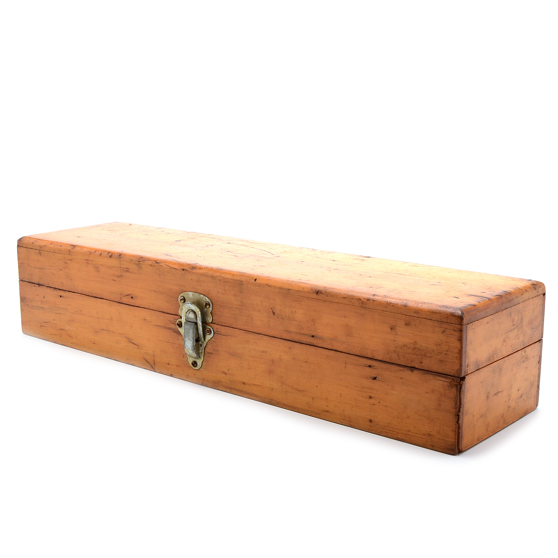 Vintage Protractor in Wood Case